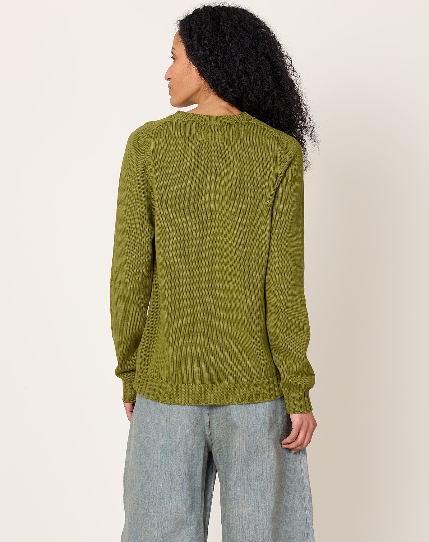 Labo.Art Train Sweater in Cricket