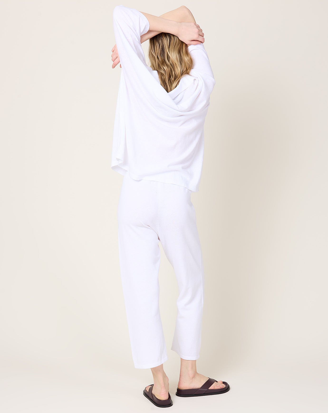 Lauren Manoogian Capri Pants in White