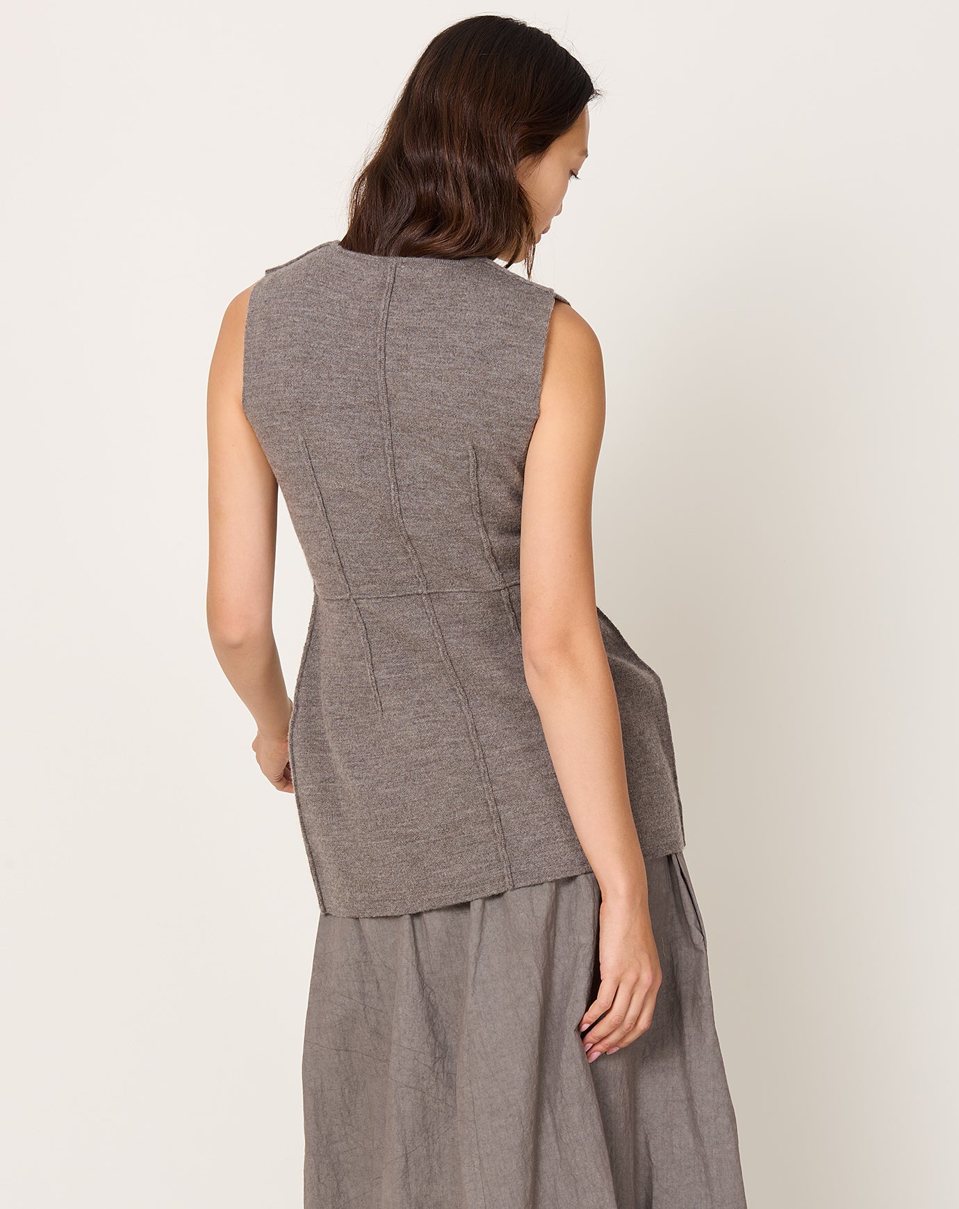 Lauren Manoogian Double Knit Bodice in Cinder
