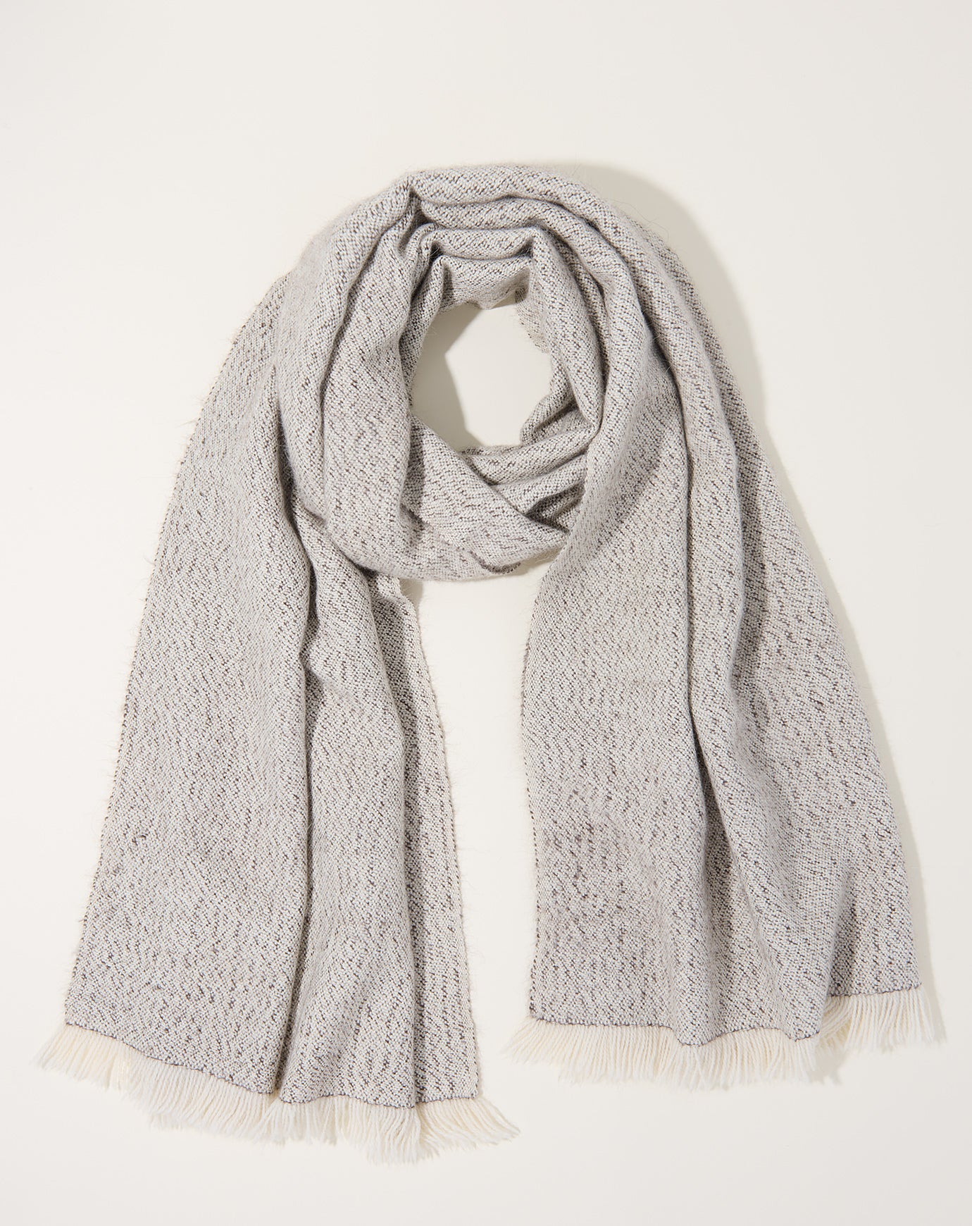 Lauren Manoogian Handwoven Speckle Wrap in Blackened