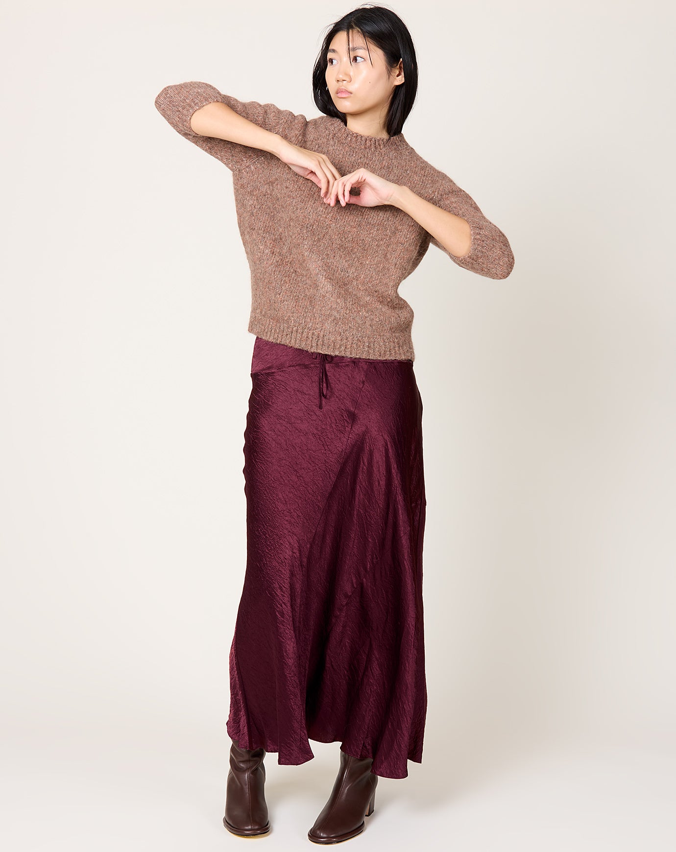 Lauren Manoogian Loft Baby Crewneck in Spice