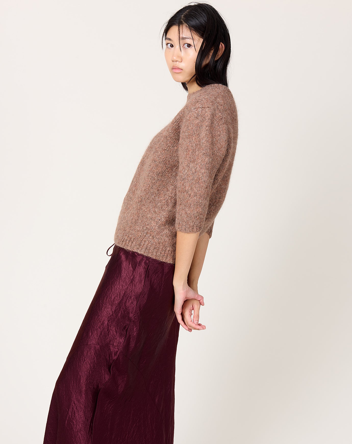 Lauren Manoogian Loft Baby Crewneck in Spice