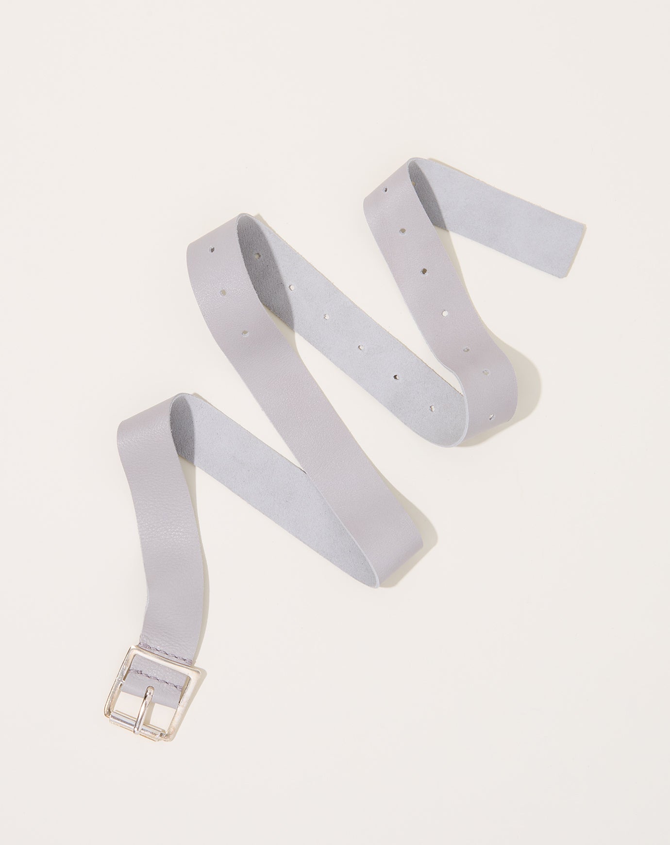 Lauren Manoogian Plata Belt in Gris