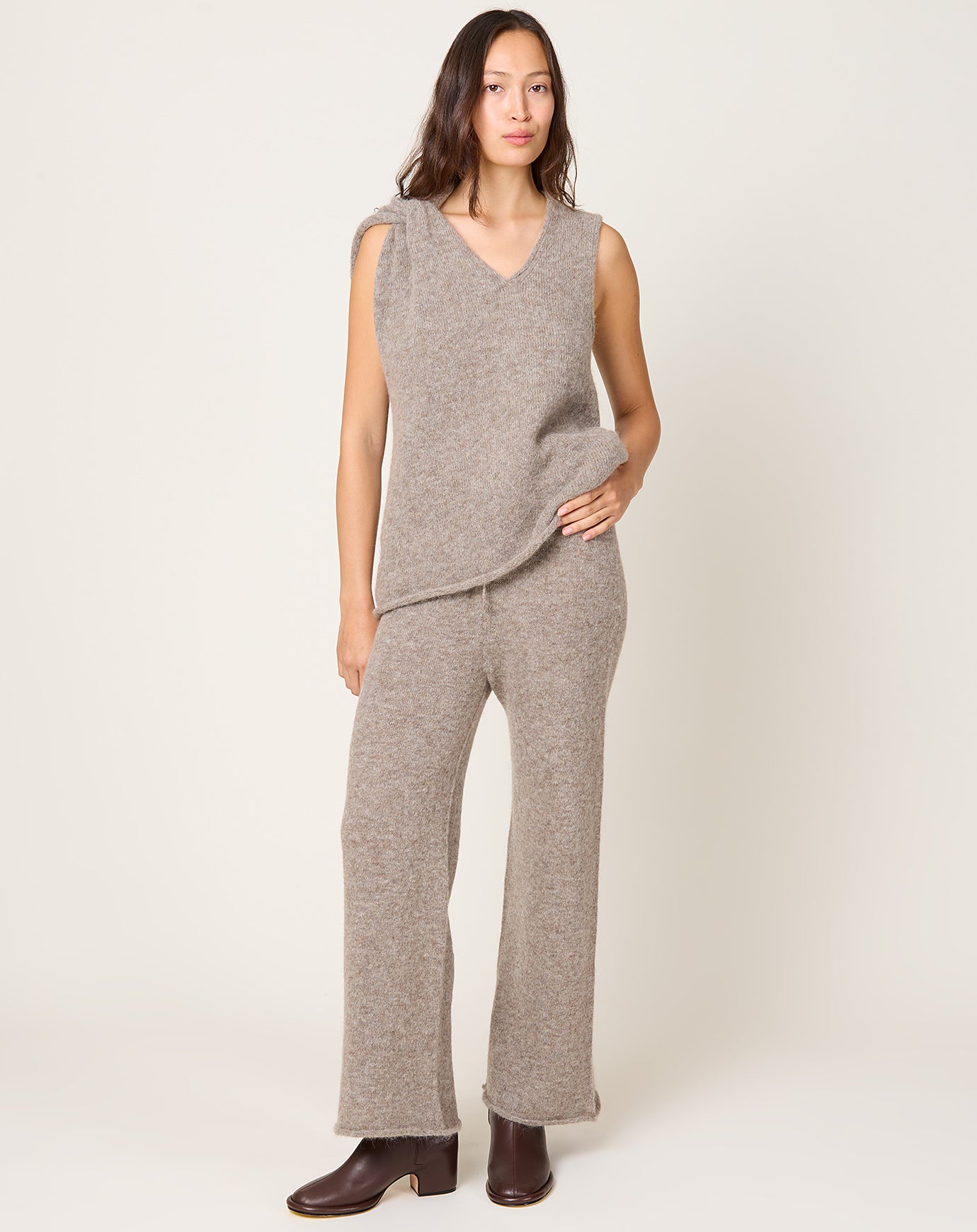 Lauren Manoogian Roll Pants in Burl