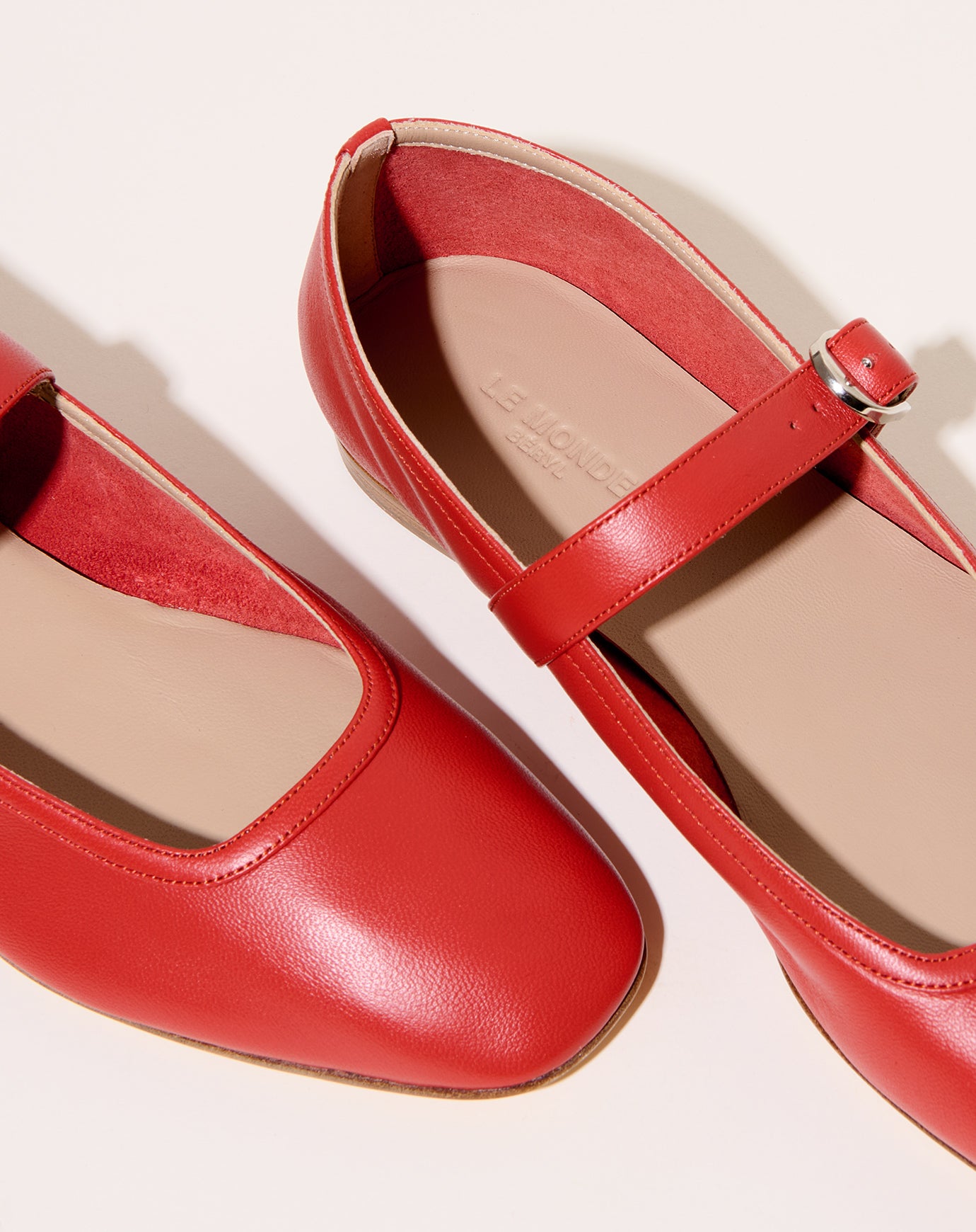 Le Monde Béryl Ballet Mary Jane in Blood Orange