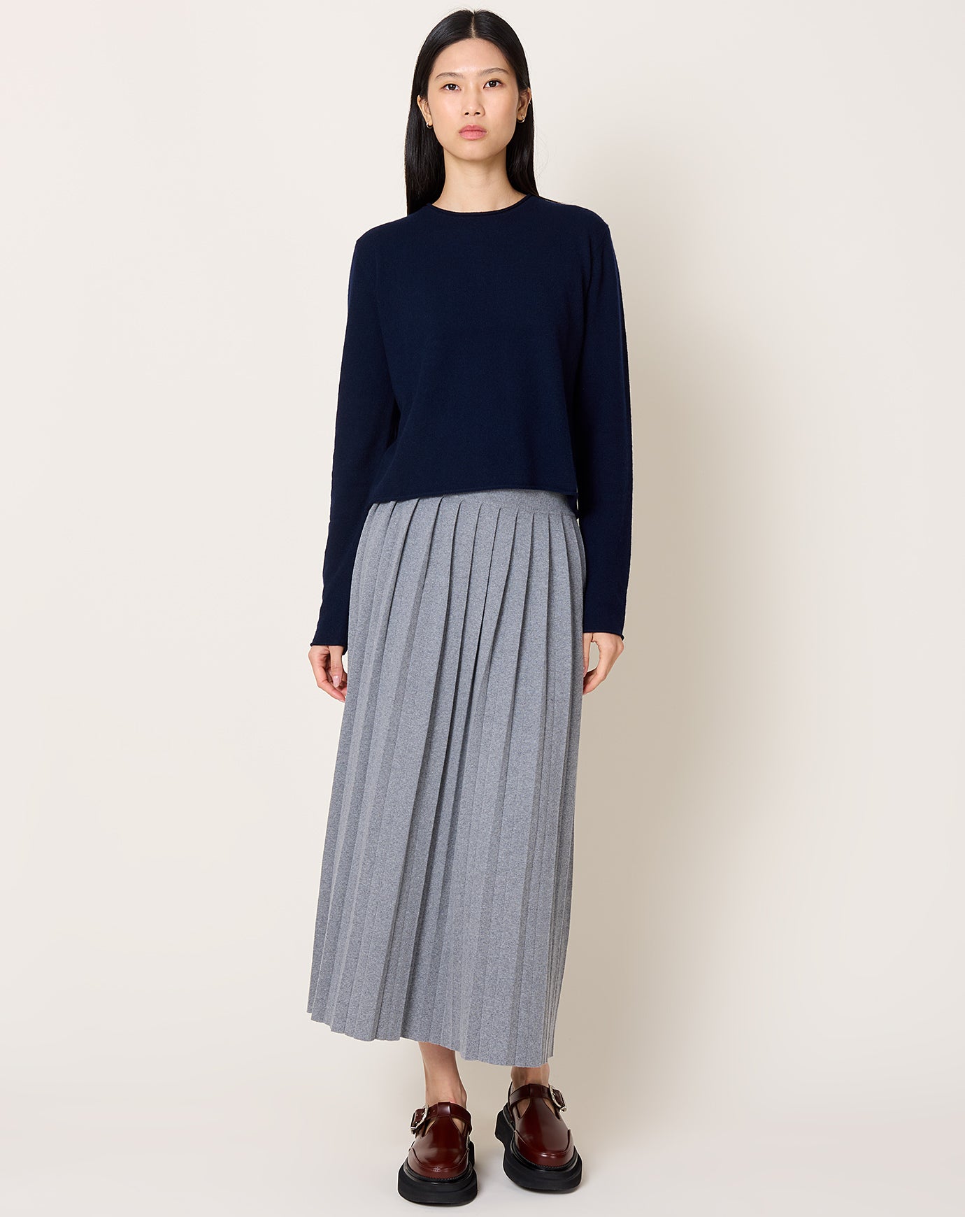 Lisa Yang Sony Sweater in Mahogany