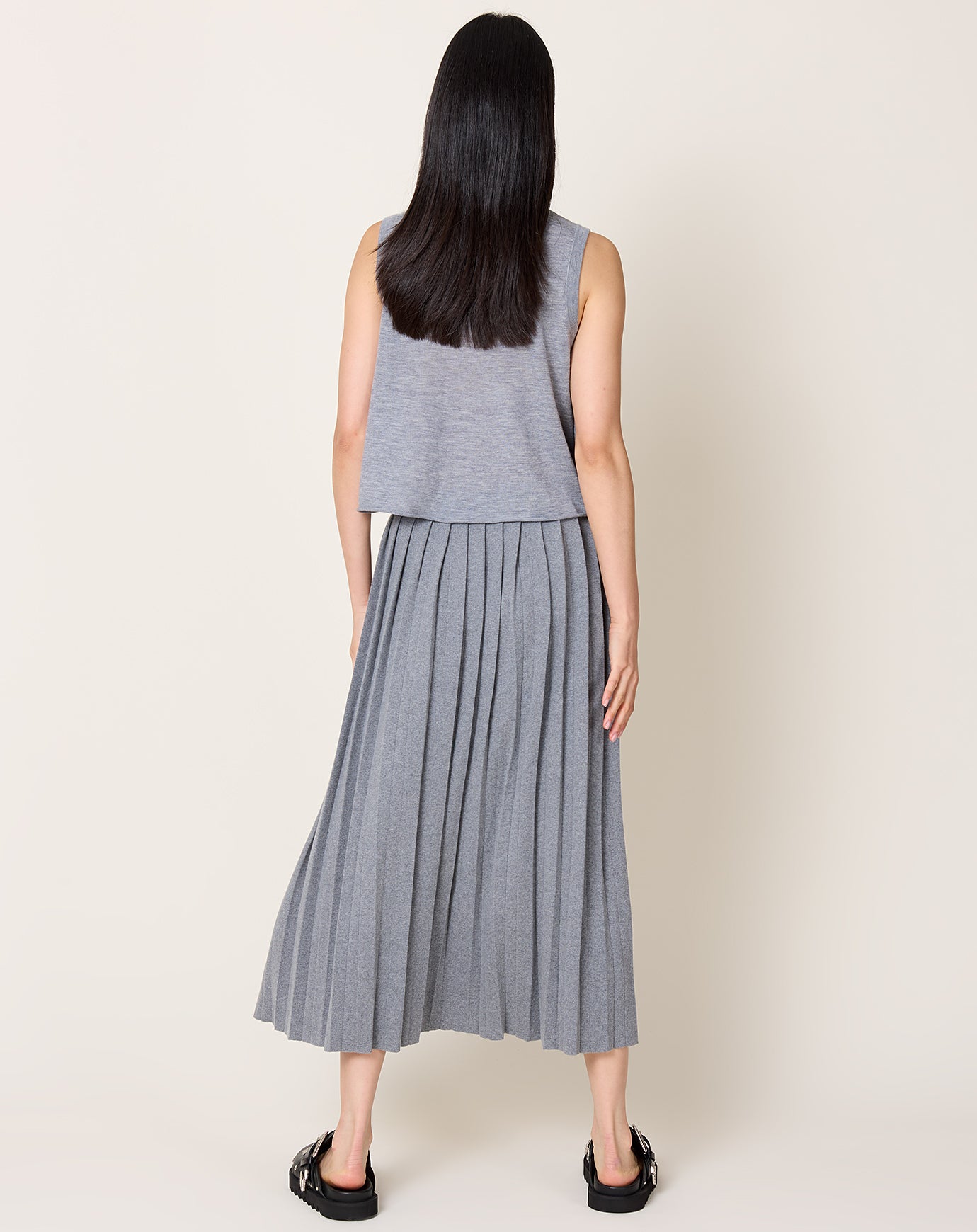 Lisa Yang Minda Skirt in Deep Cloud