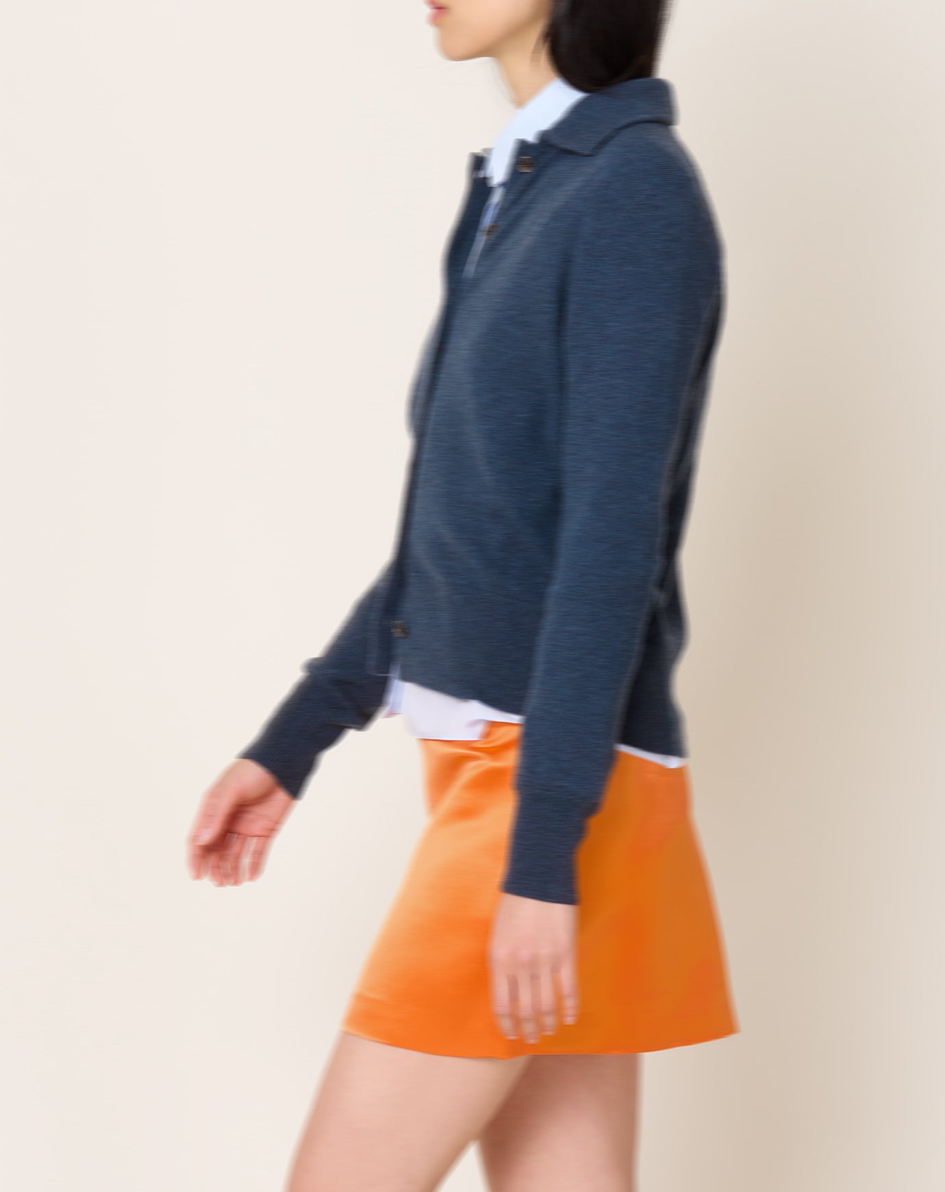 Lisa Yang Suzette Cardigan in Night Fall