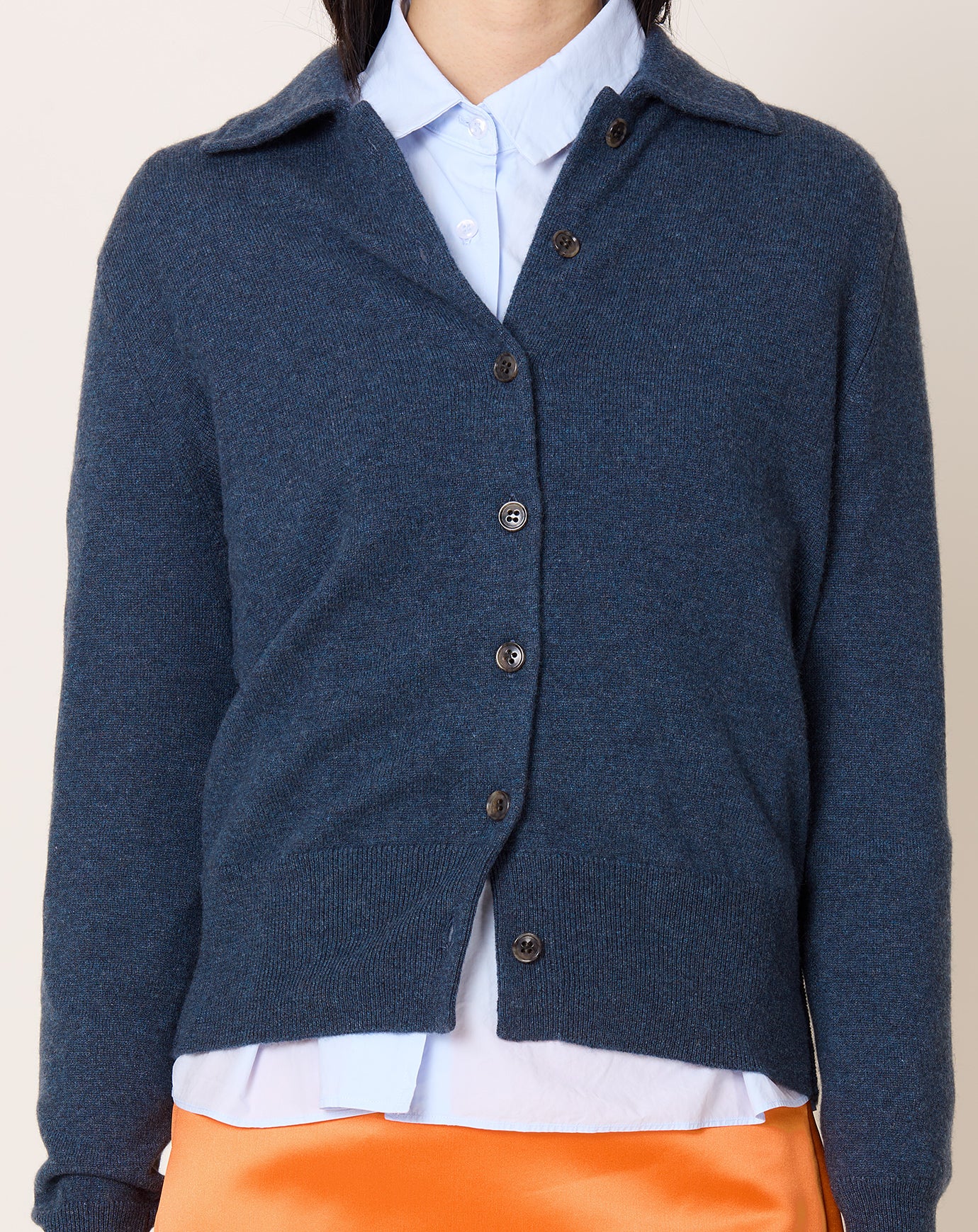 Lisa Yang Suzette Cardigan in Night Fall