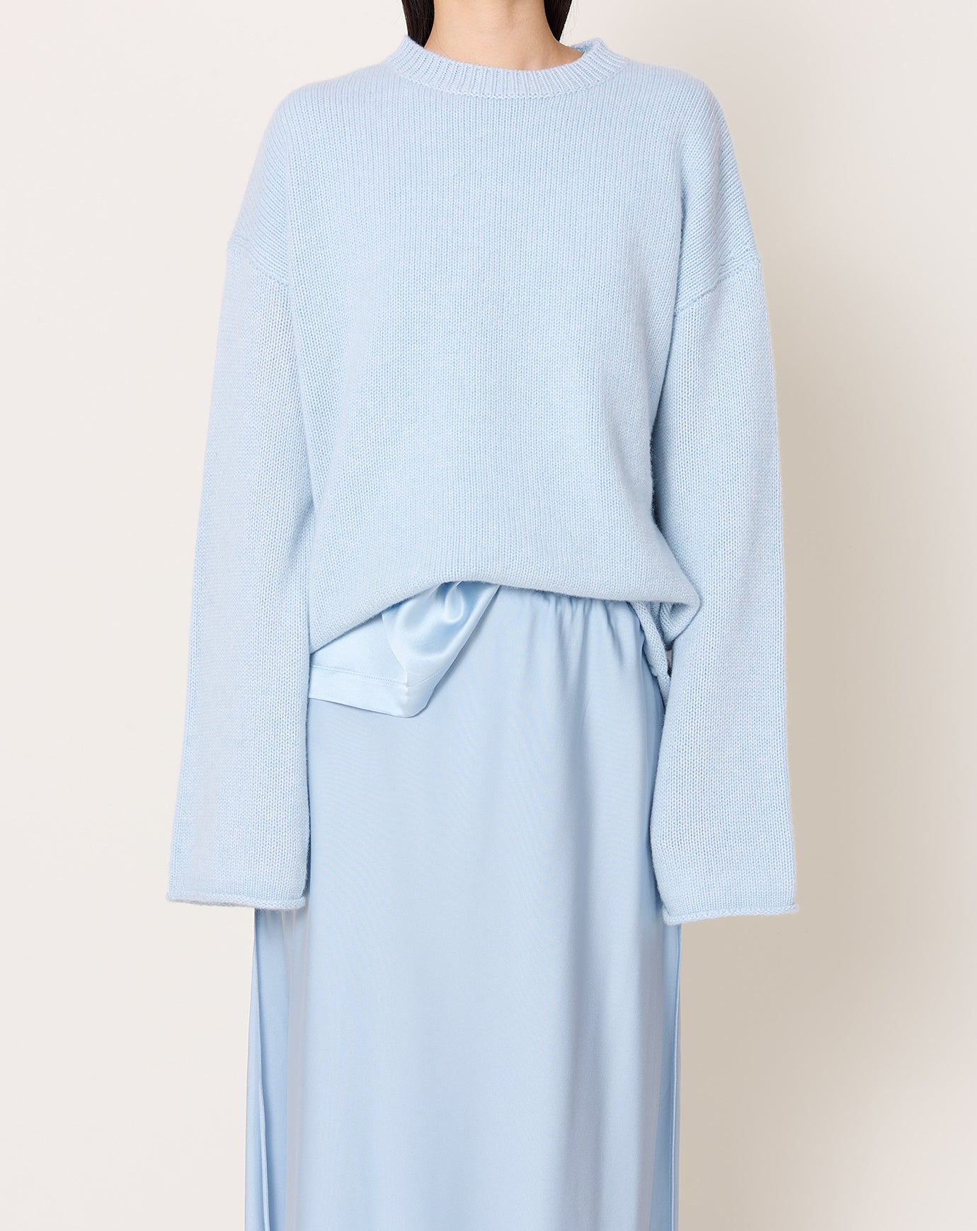 Lisa Yang Kristy Sweater in Horizon Blue