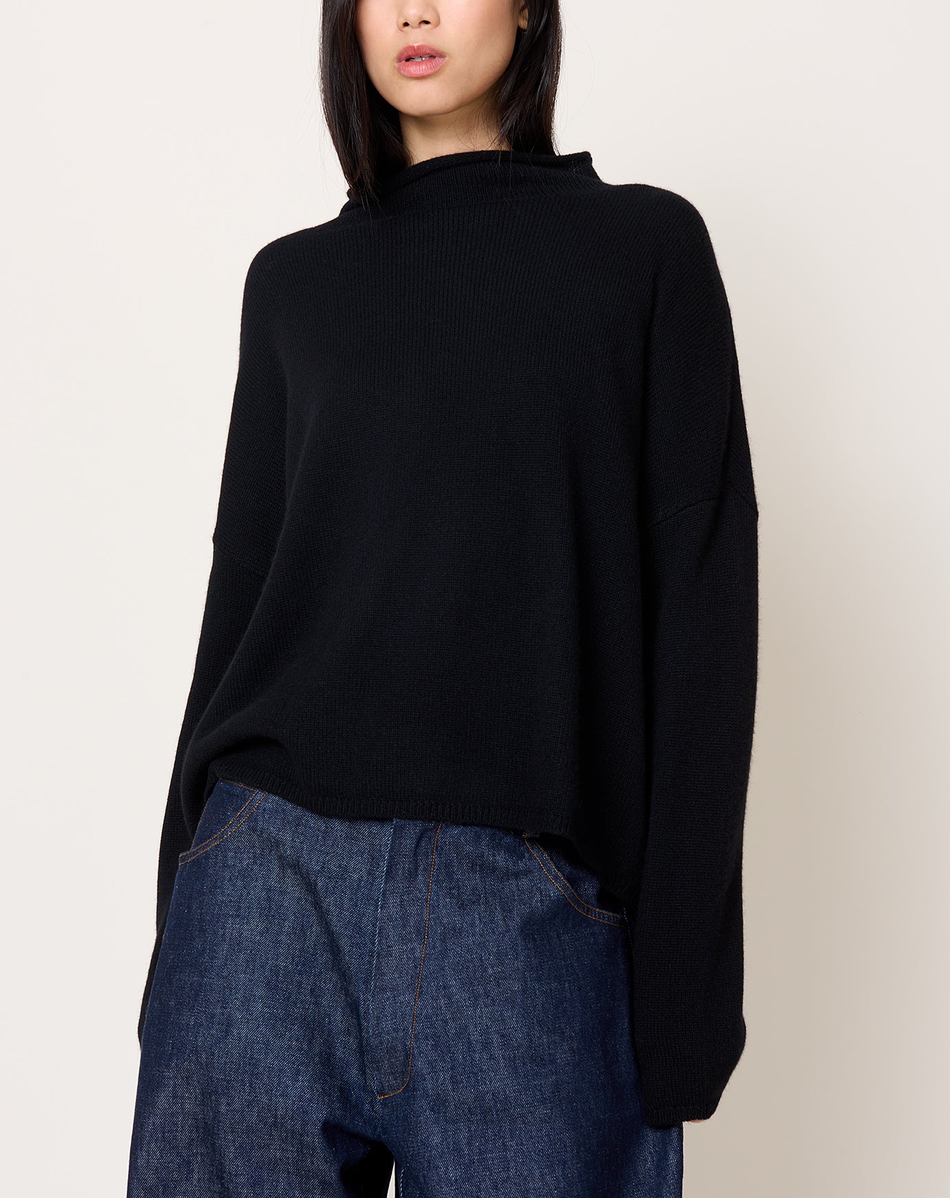 Lisa Yang Sandy Sweater in Black