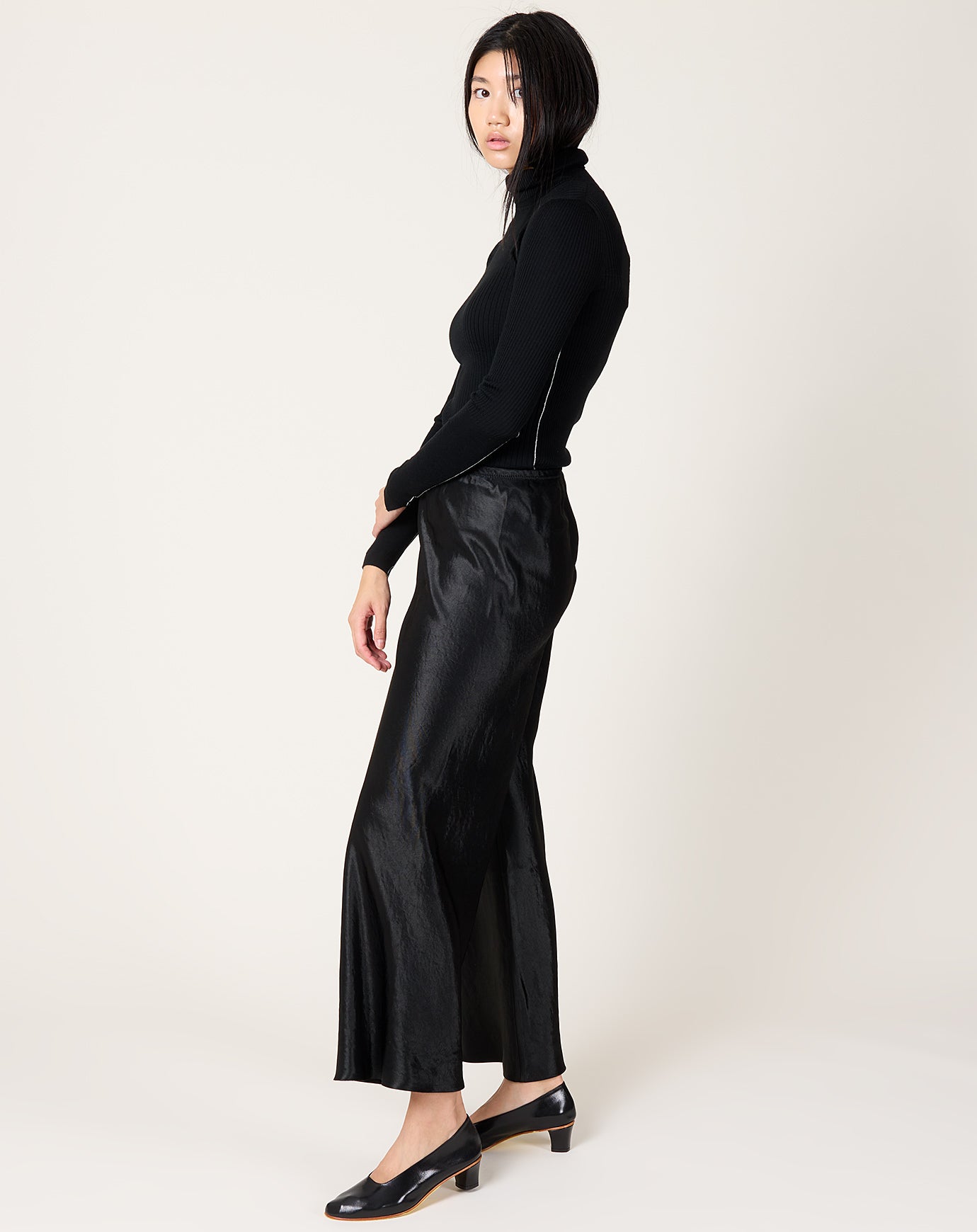 Maria McManus Bias Cut Trouser in Black