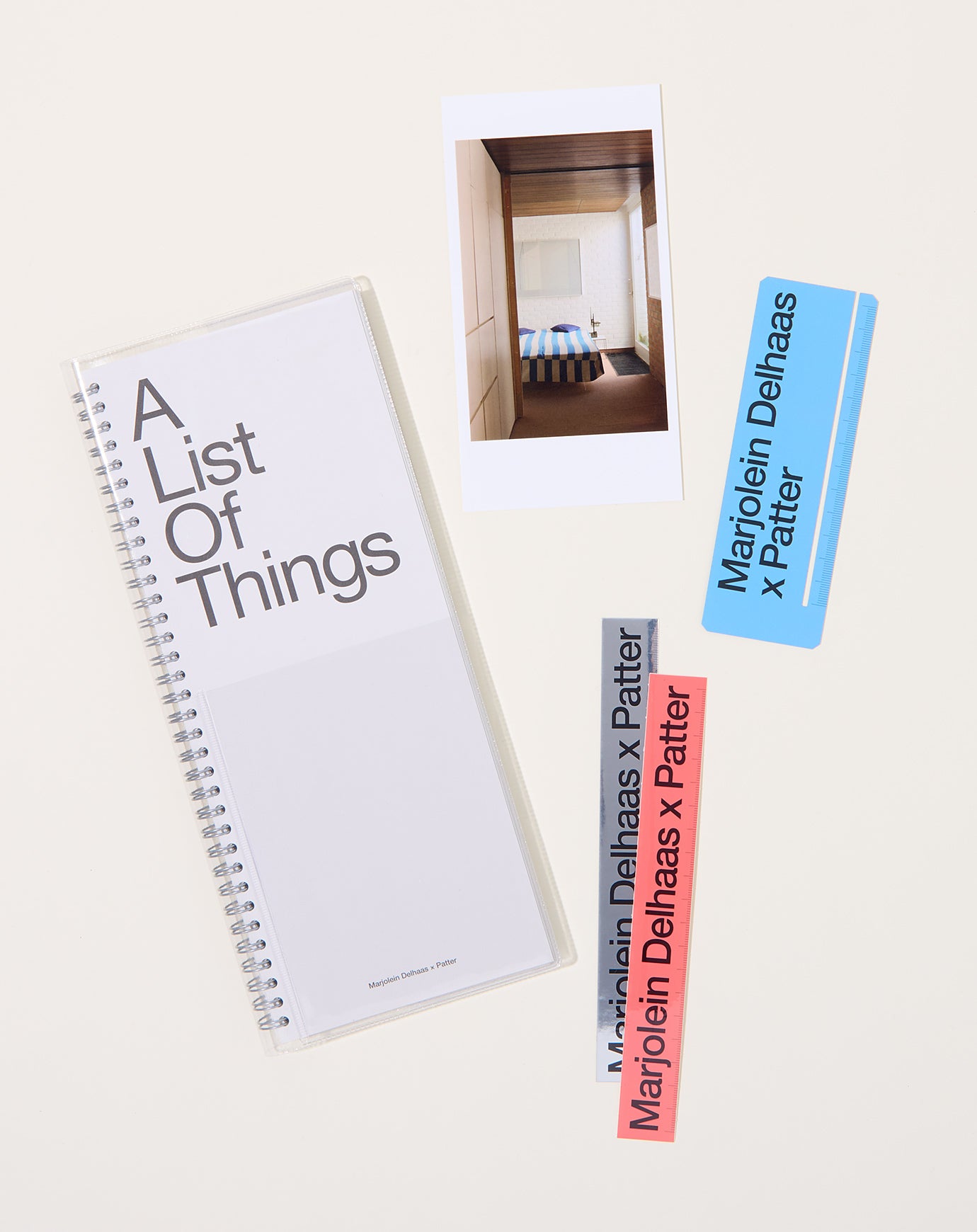 Marjolein Delhaas A List of Things – Marjolein Delhaas × Patter