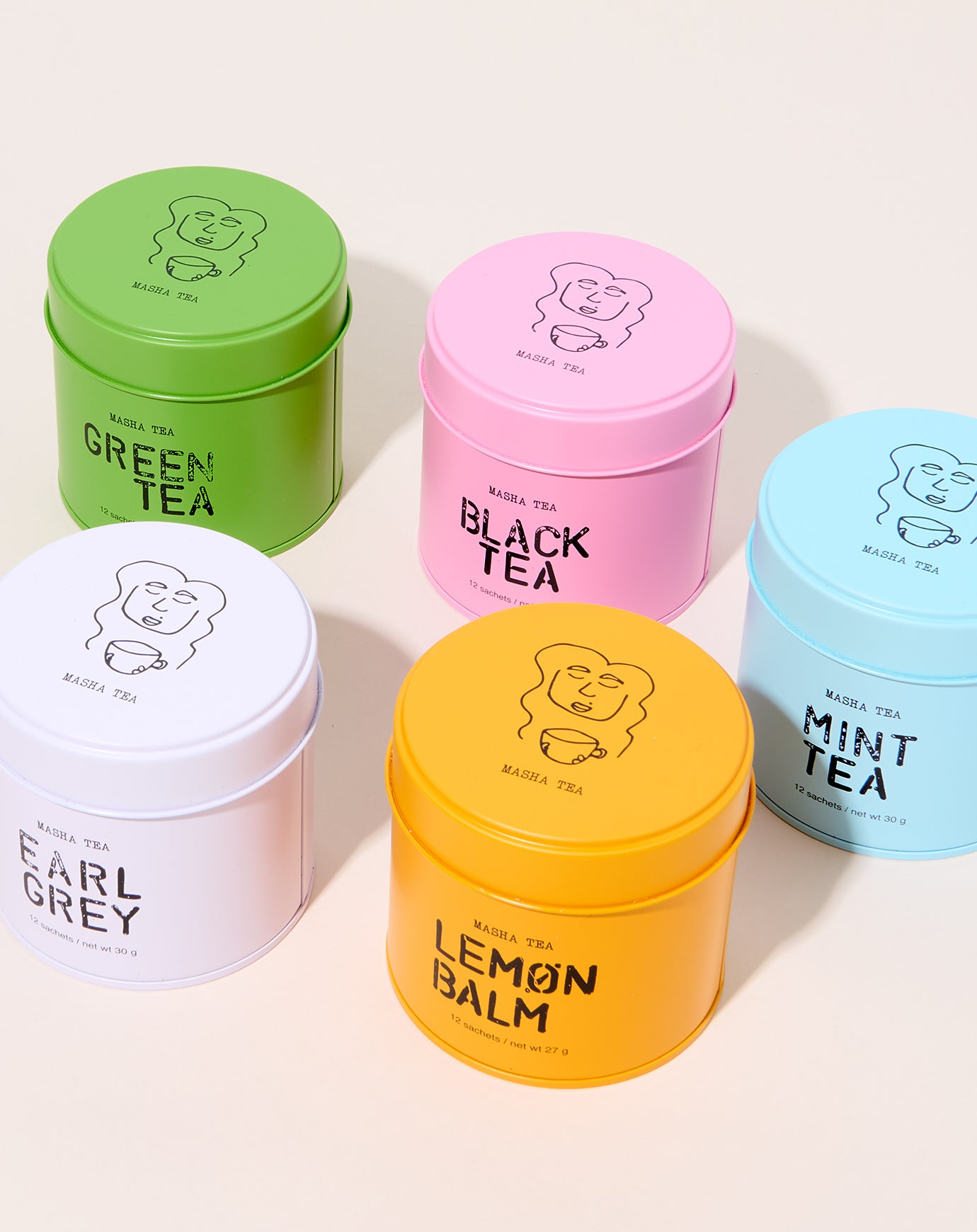 Masha Tea Green Tea Bags