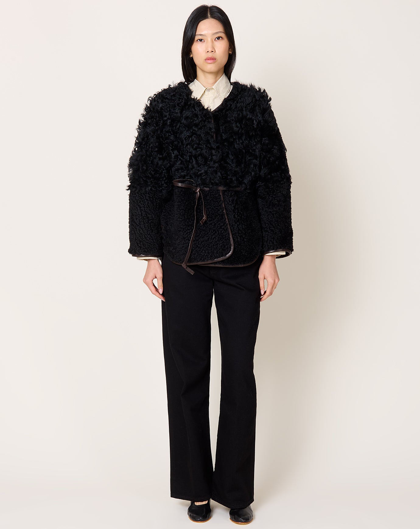 Milena Silvano Pyramid Robe in Chaga