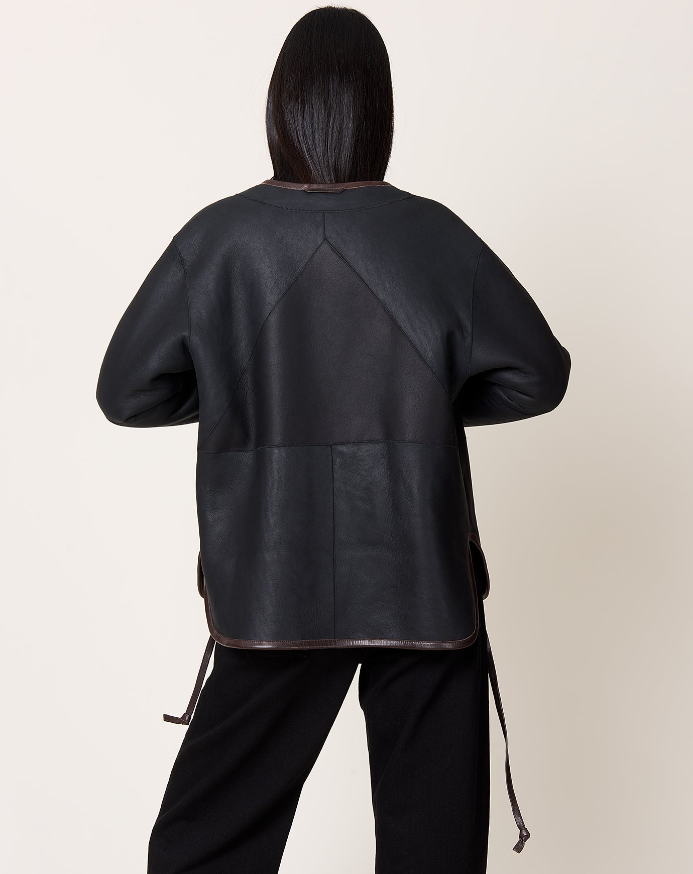 Milena Silvano Pyramid Robe in Chaga