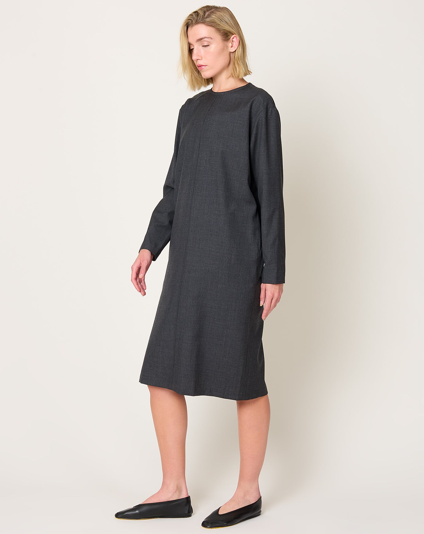 NITTO Salvin Dress in Anthracite Grey