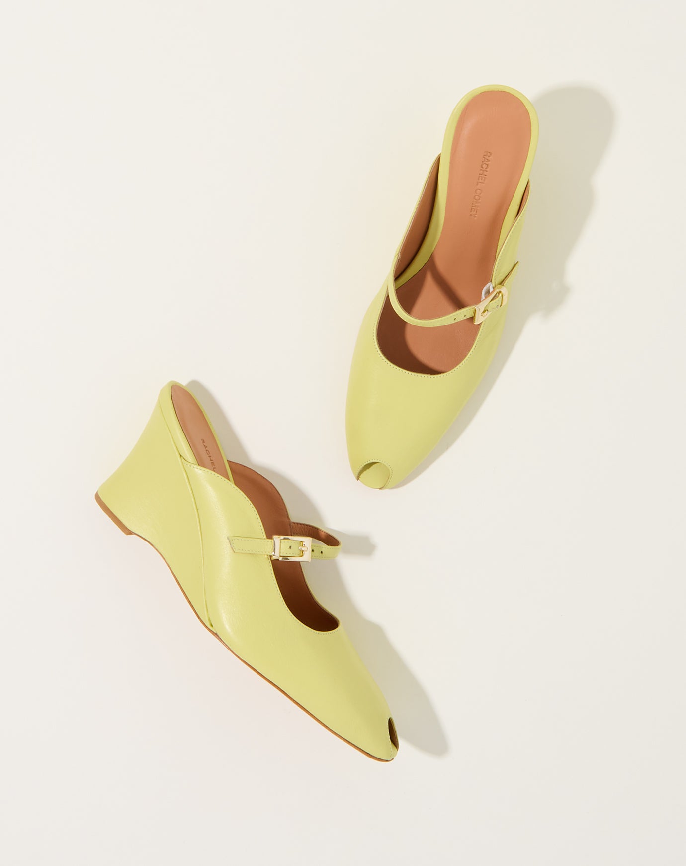 Rachel Comey Beamond Mule in Citron