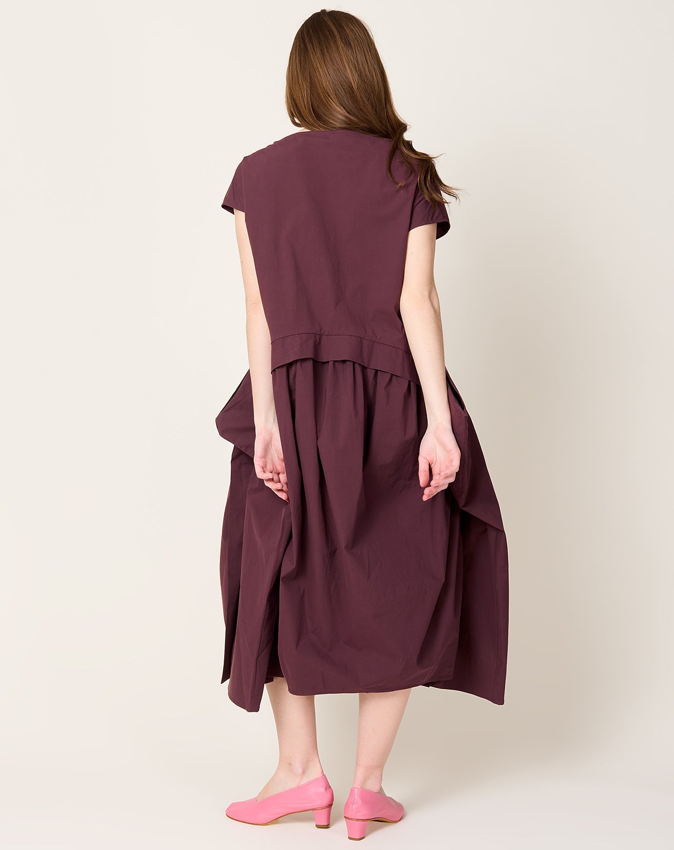 Beau Dress in Merlot