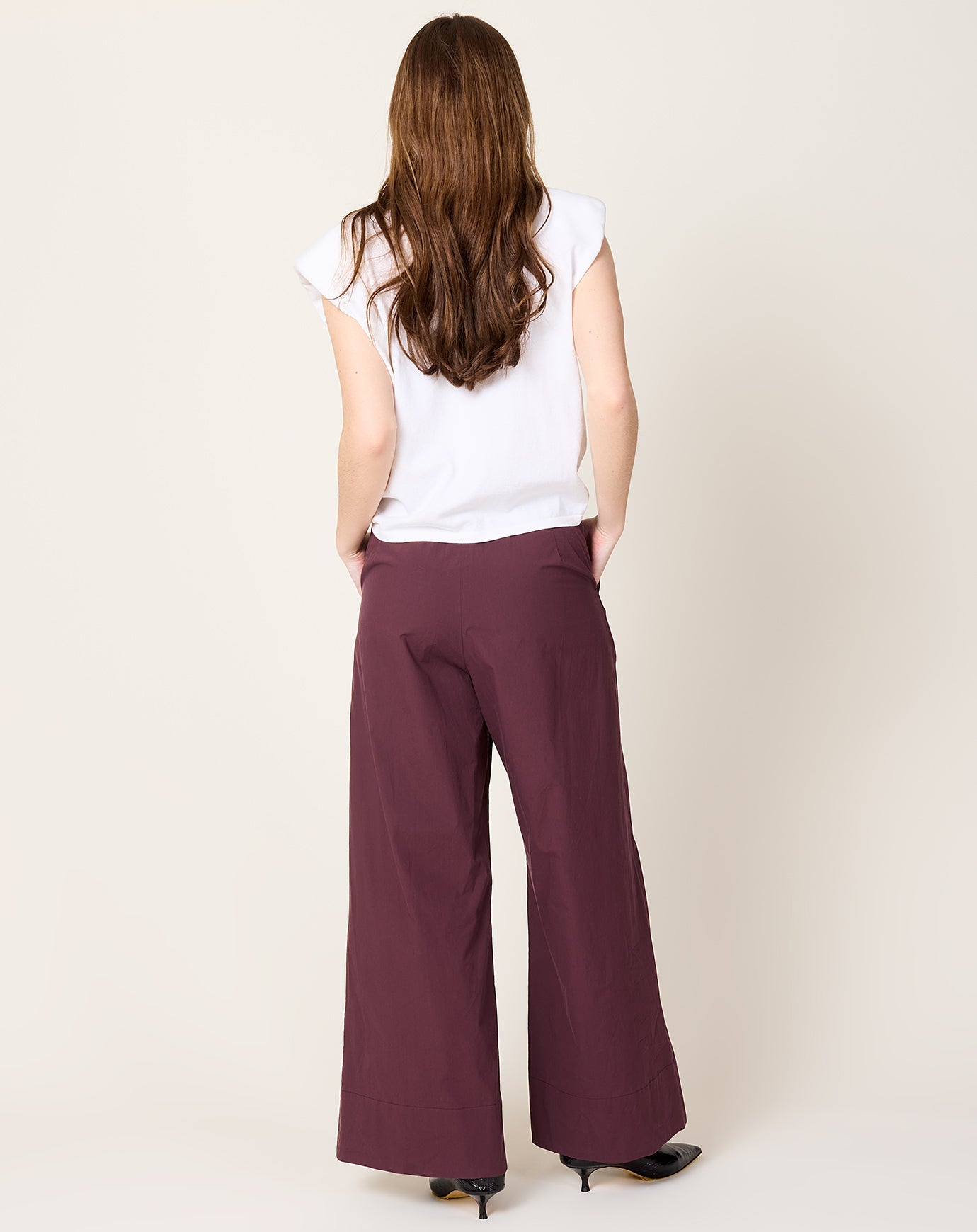 Rachel Comey Coxsone Pant in Merlot