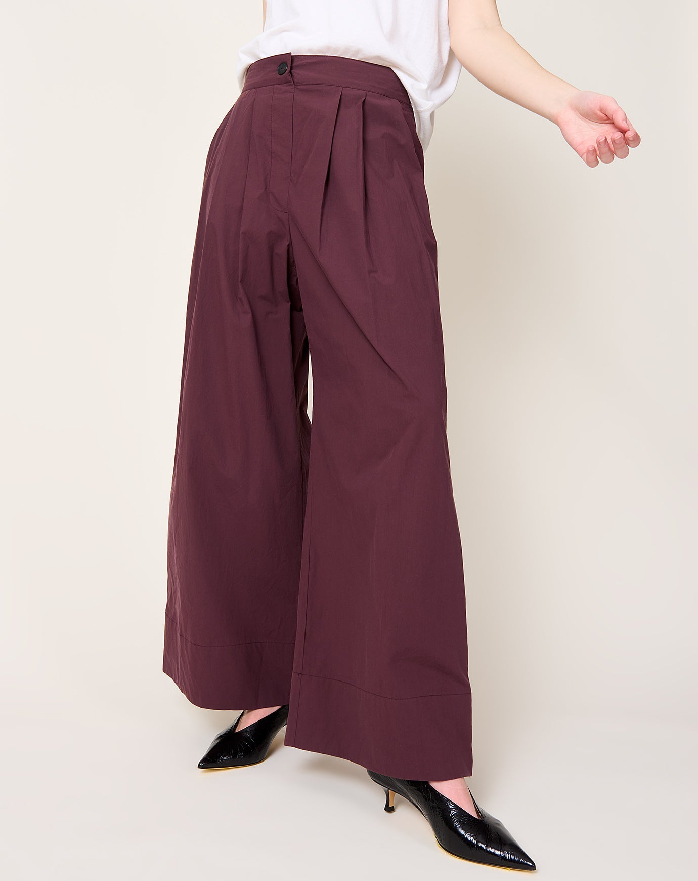 Rachel Comey Coxsone Pant in Merlot