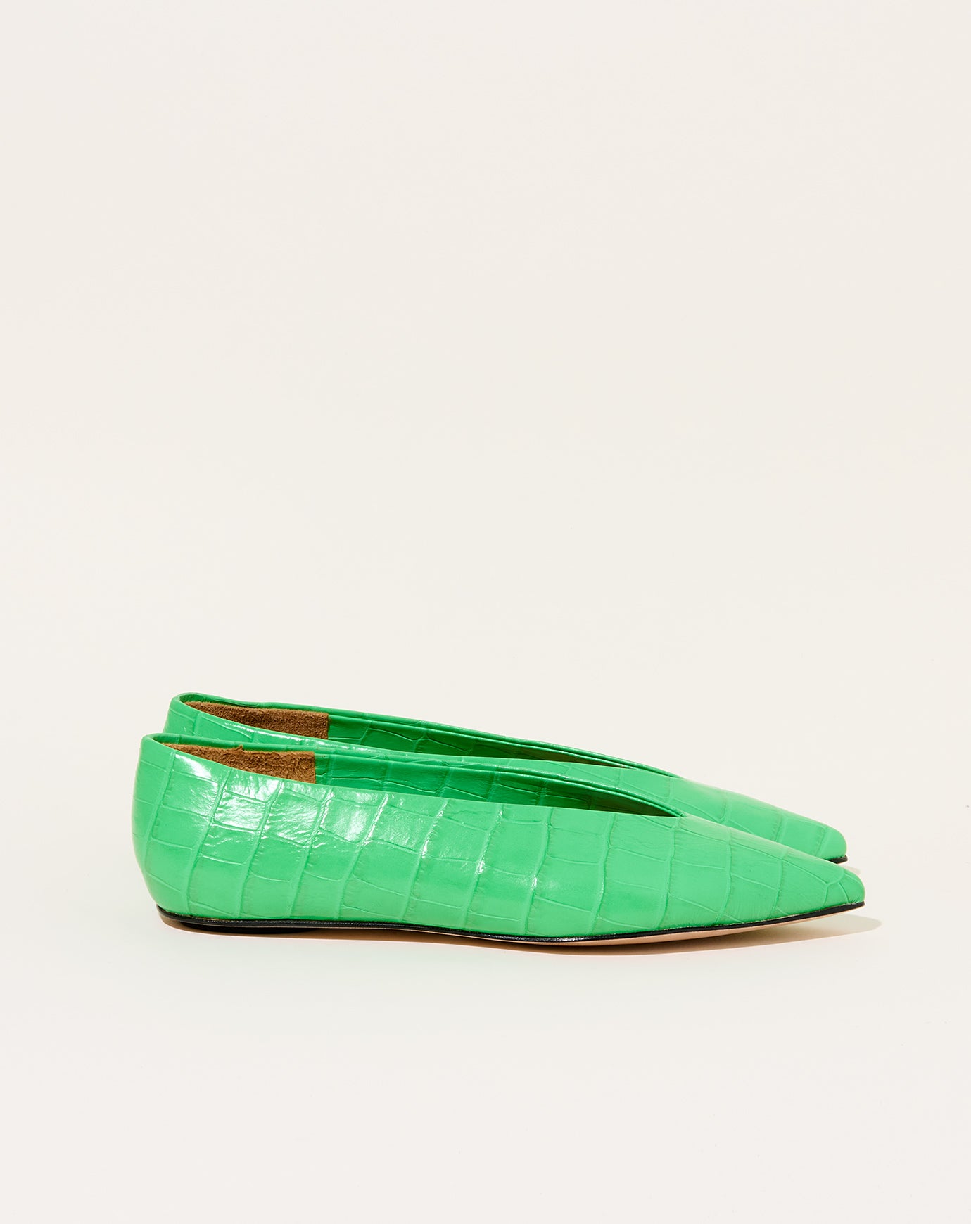 Rachel Comey Everleigh Ballet in Apple Croc