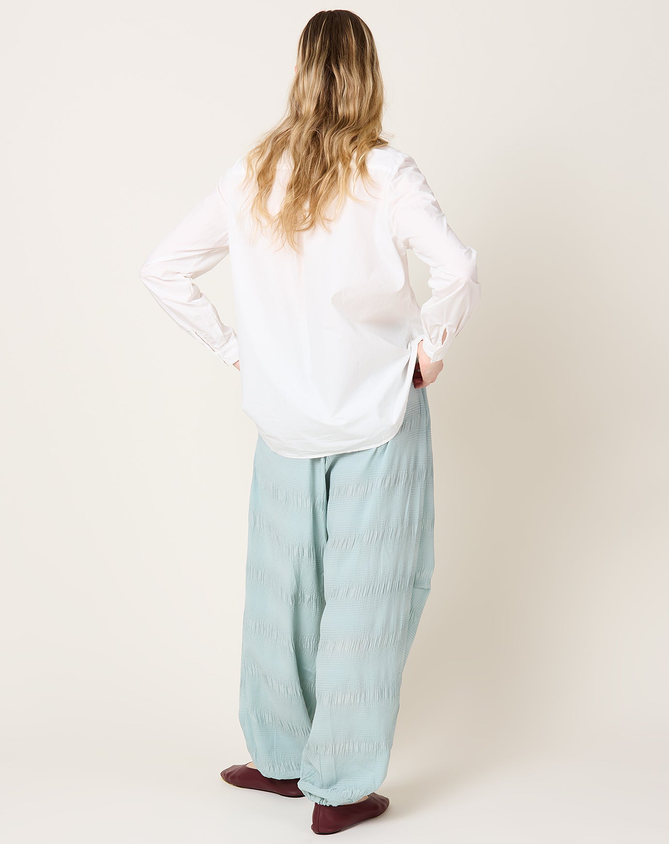 Rachel Comey Fezco Pant in Seafoam Pucker