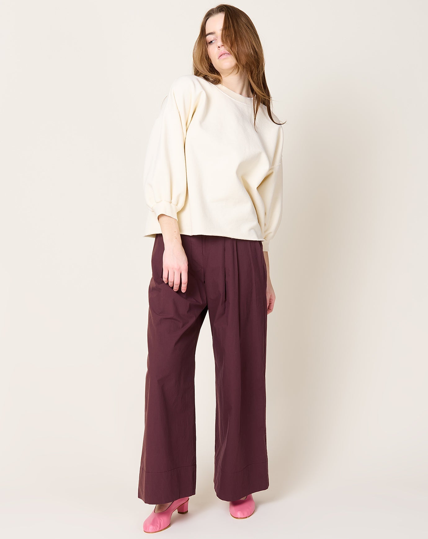 Rachel Comey Fond Sweatshirt in Meringue