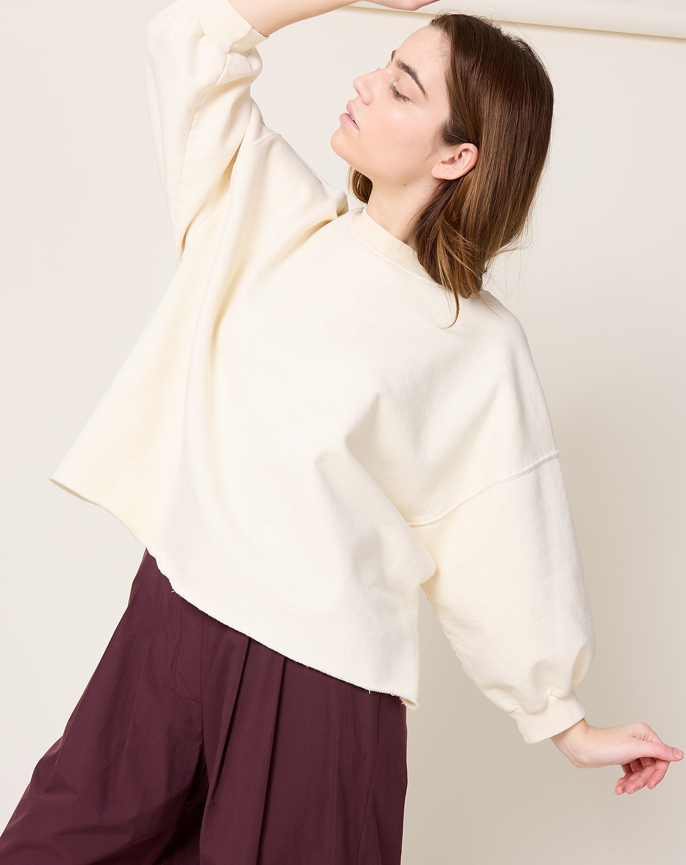 Rachel Comey Fond Sweatshirt in Meringue