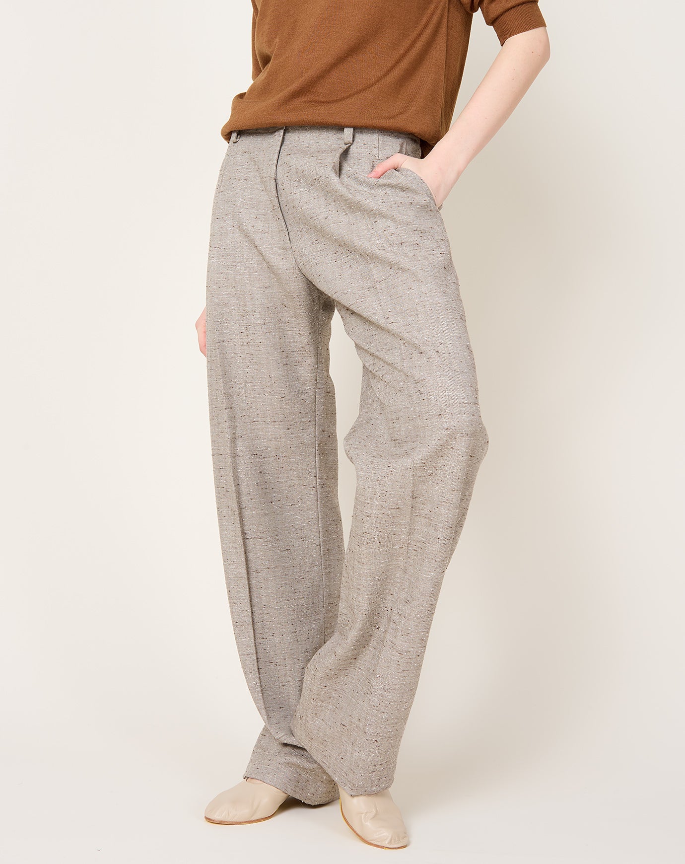 Rachel Comey Hurst Pant in Heather Brown