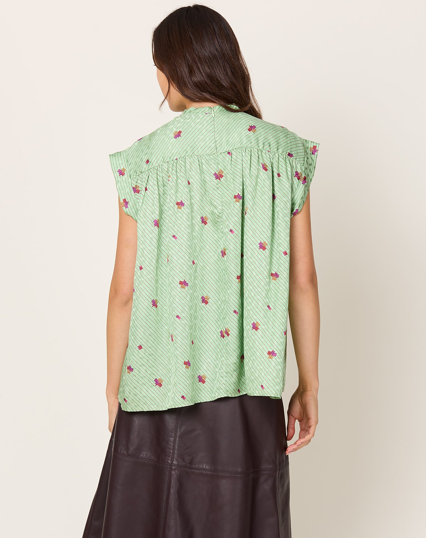 Rachel Comey Mozby Top in Celedon