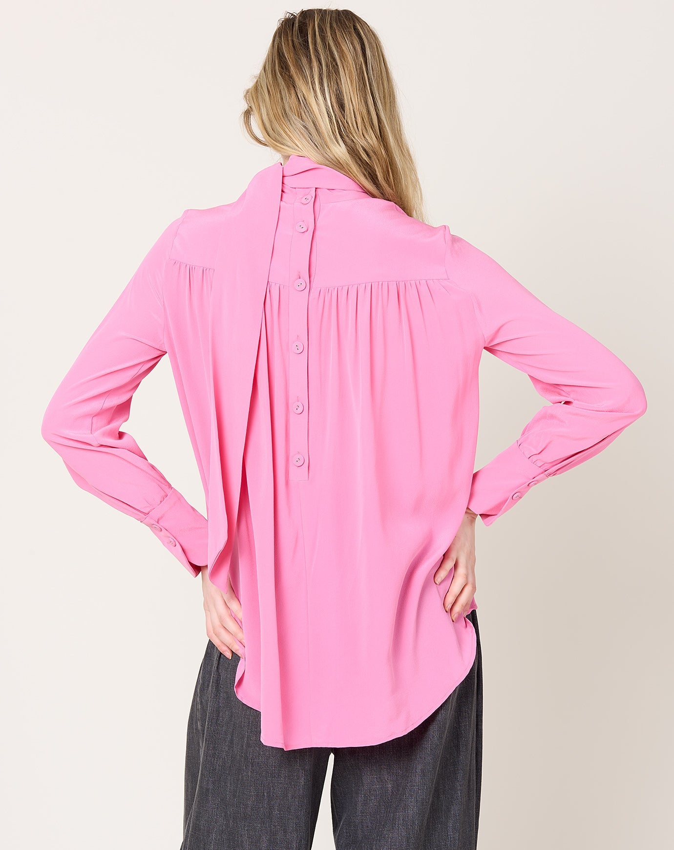 Rachel Comey Tie Rite Top in Pink