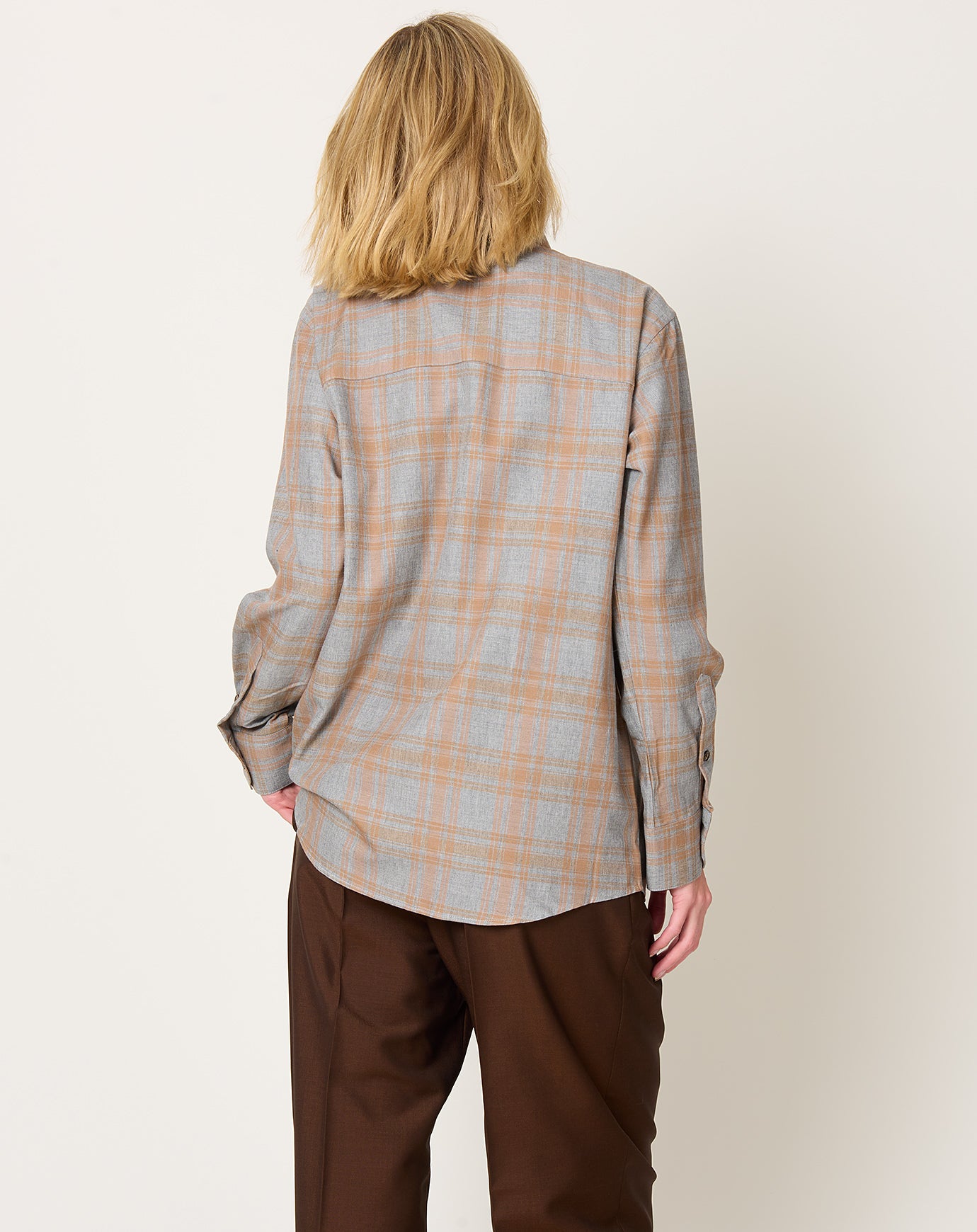 Róhe Powder Check Shirt