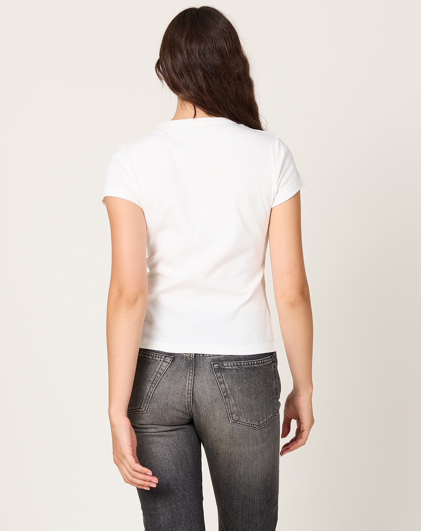 St. Agni Organic Cotton Baby Tee in White