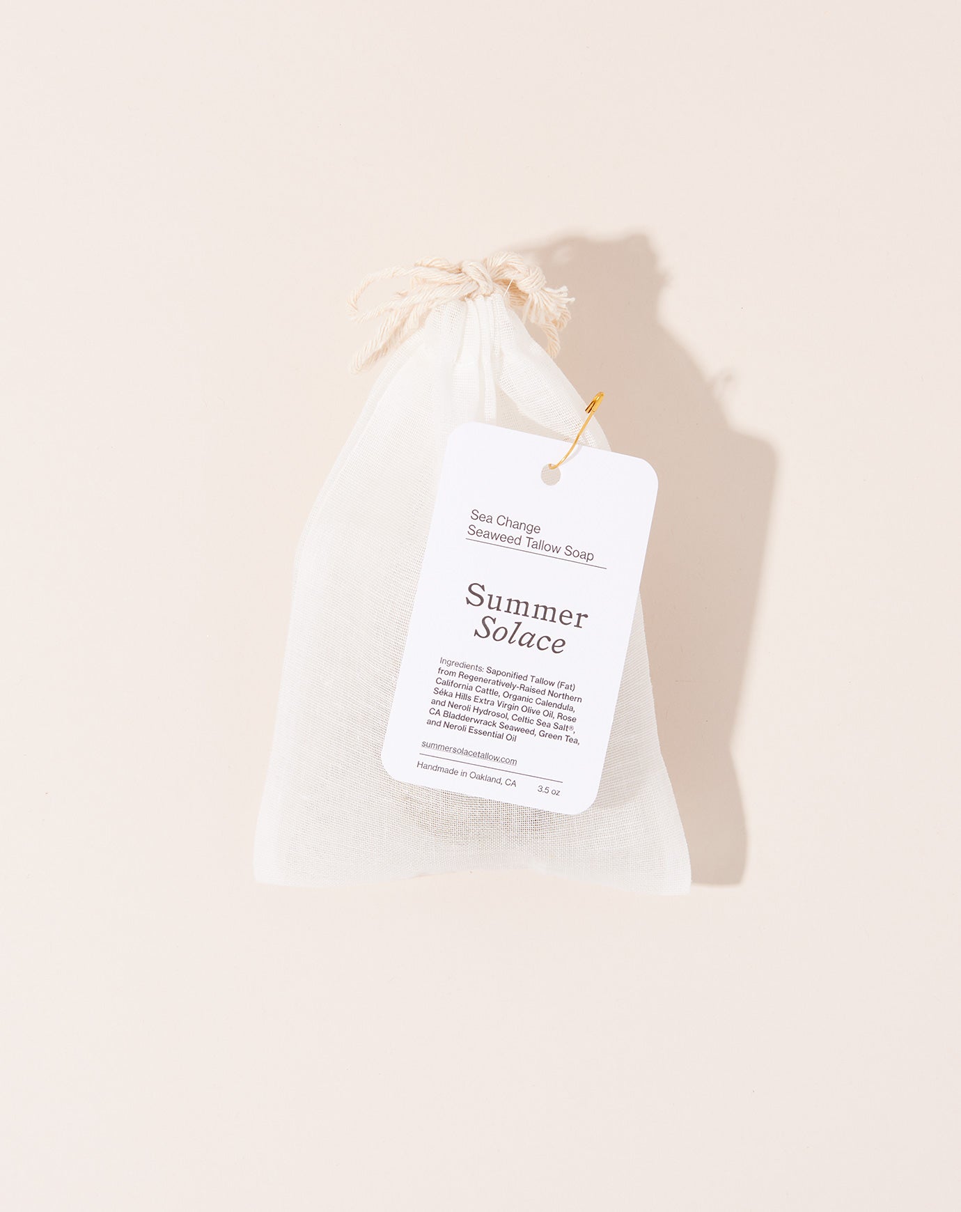 Summer Solace Sea Change Seaweed Sphere Soap