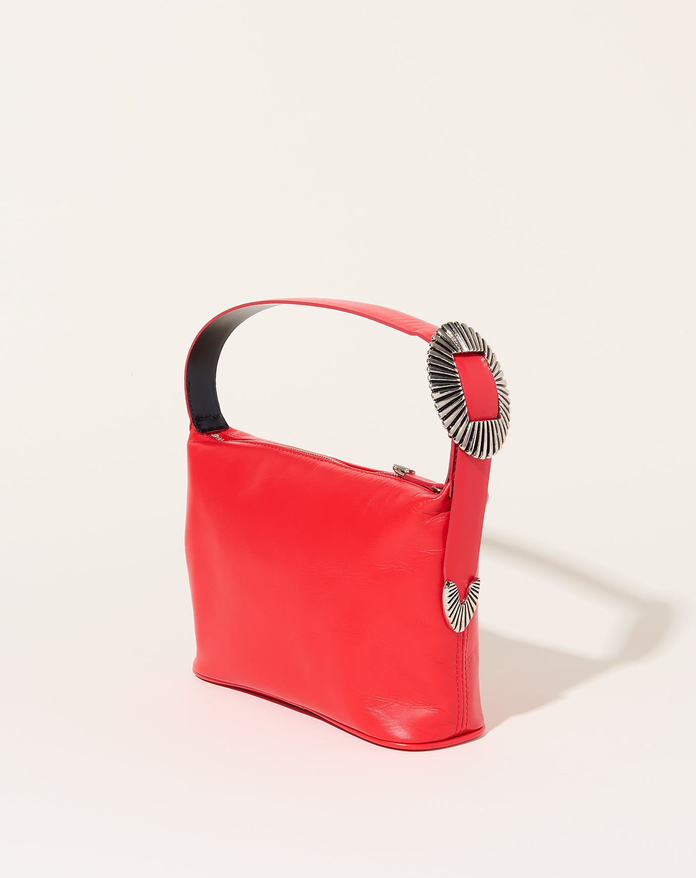 TOGA Archives Leather Mini Bag in Red