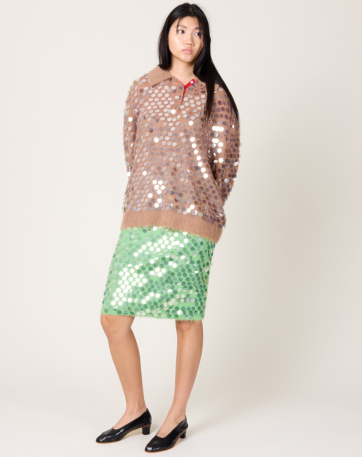 Zankov Delphine Skirt in Apple