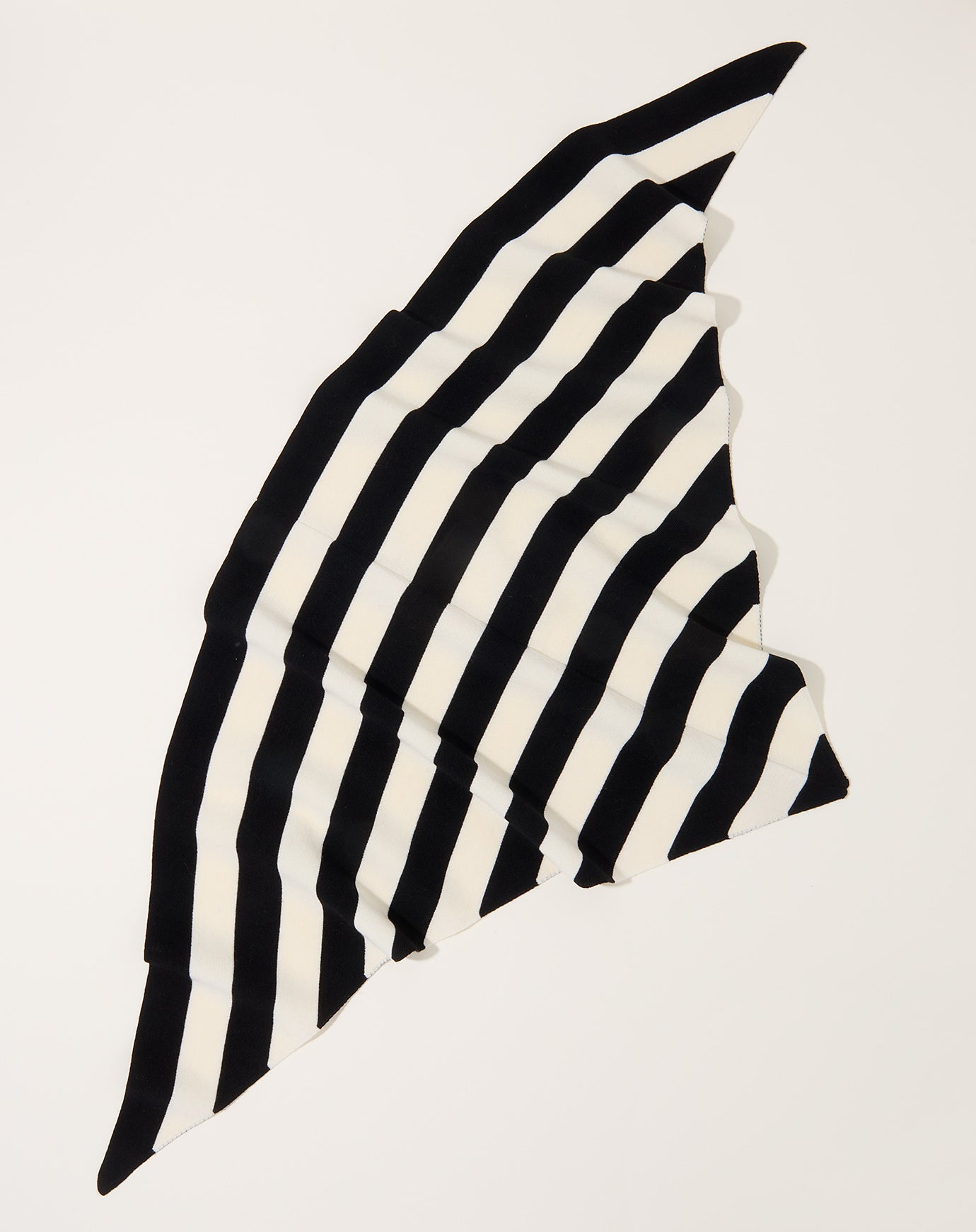 Zankov Timy Scarf in Black/White