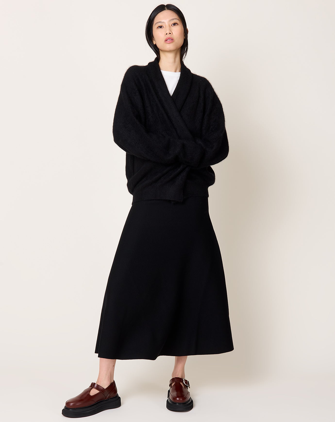 Zankov Zander Skirt in Black