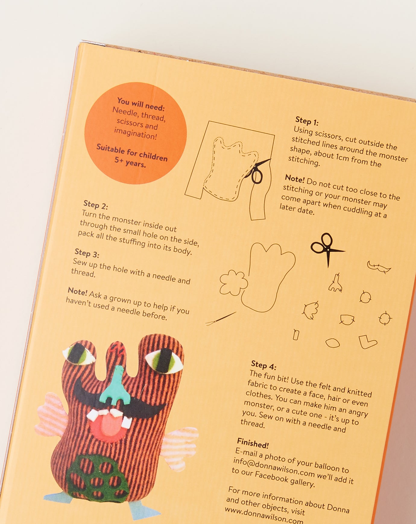 Donna Wilson Make Your Own Mask Kit