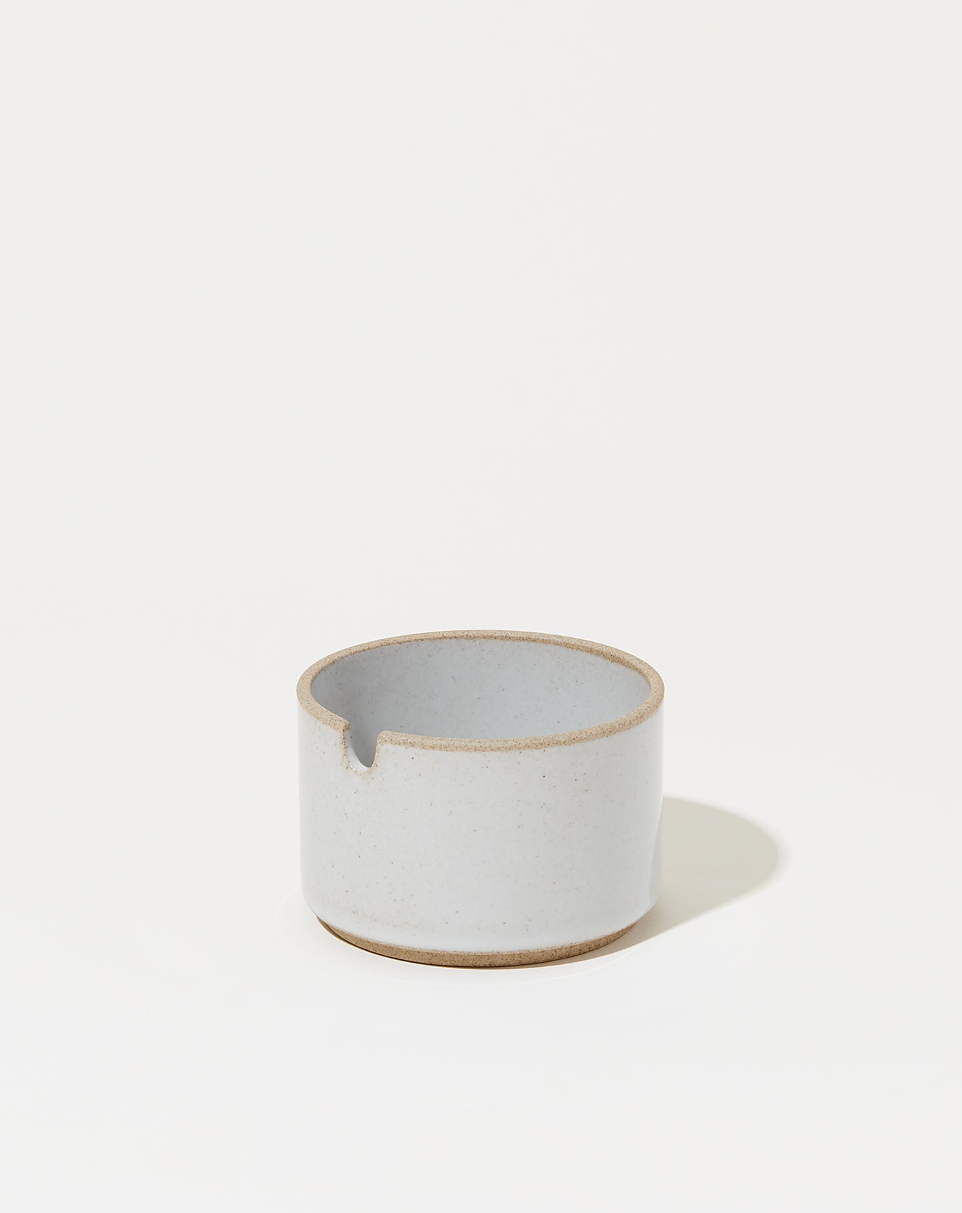 Hasami Porcelain Sugar Pot in Gloss Grey