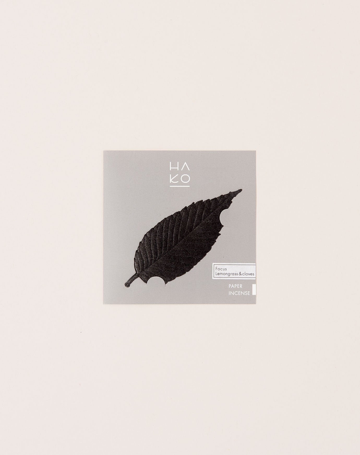 Morihata HA KO Black Paper Incense No. 02 Focus