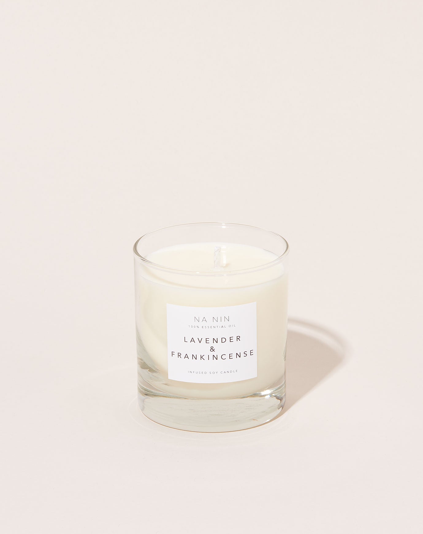 Na Nin Lavender Frankincense Essential Oil Candle 8 oz