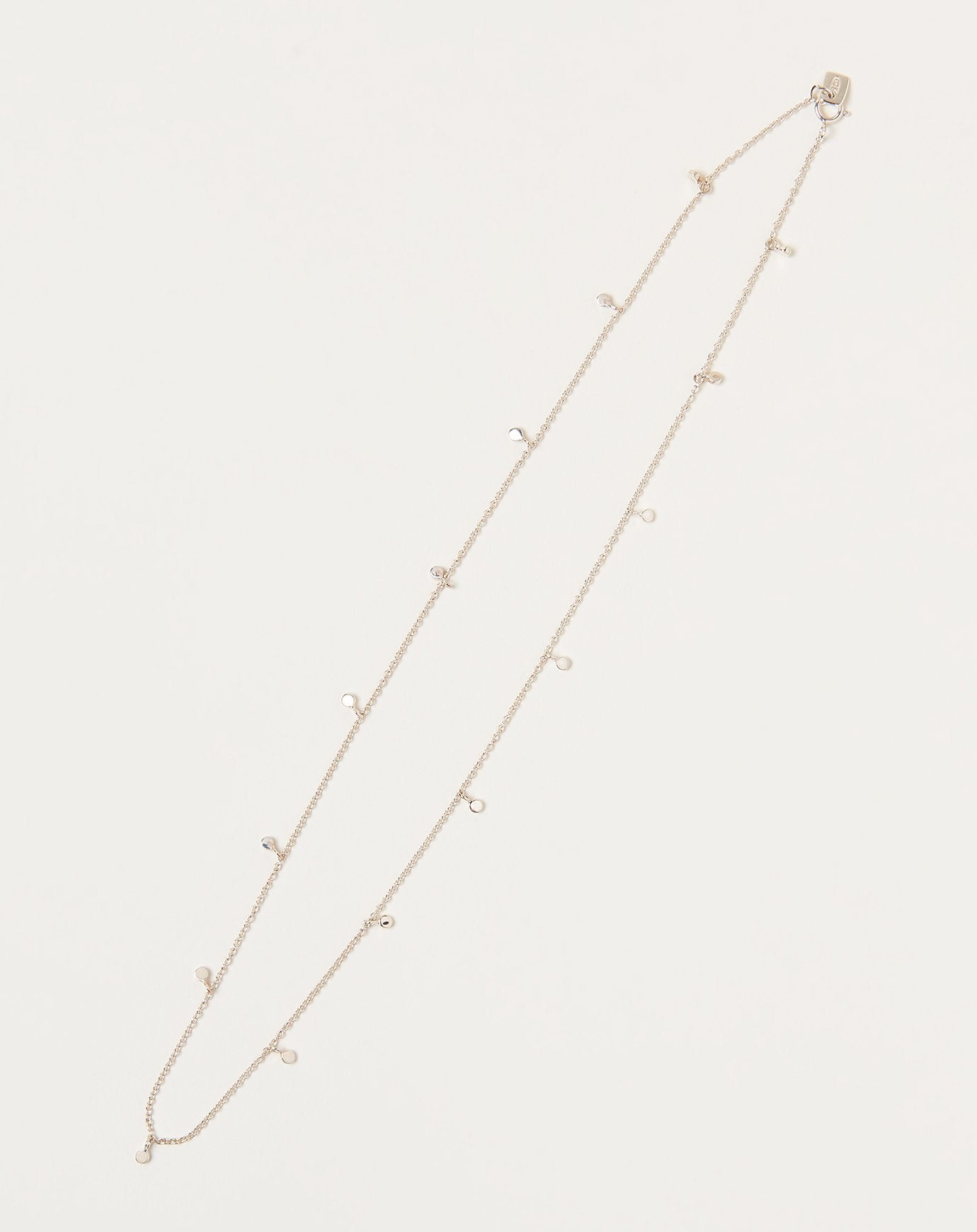 Scosha Fairy Bead Necklace in Sterling Silver