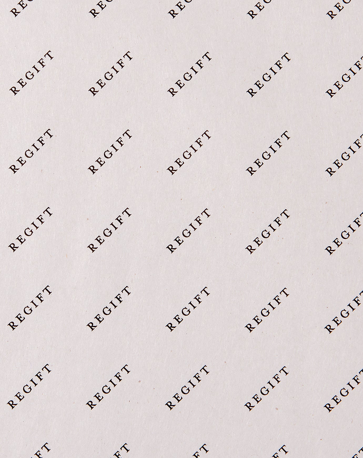 Set Editions Regift Gift Wrap