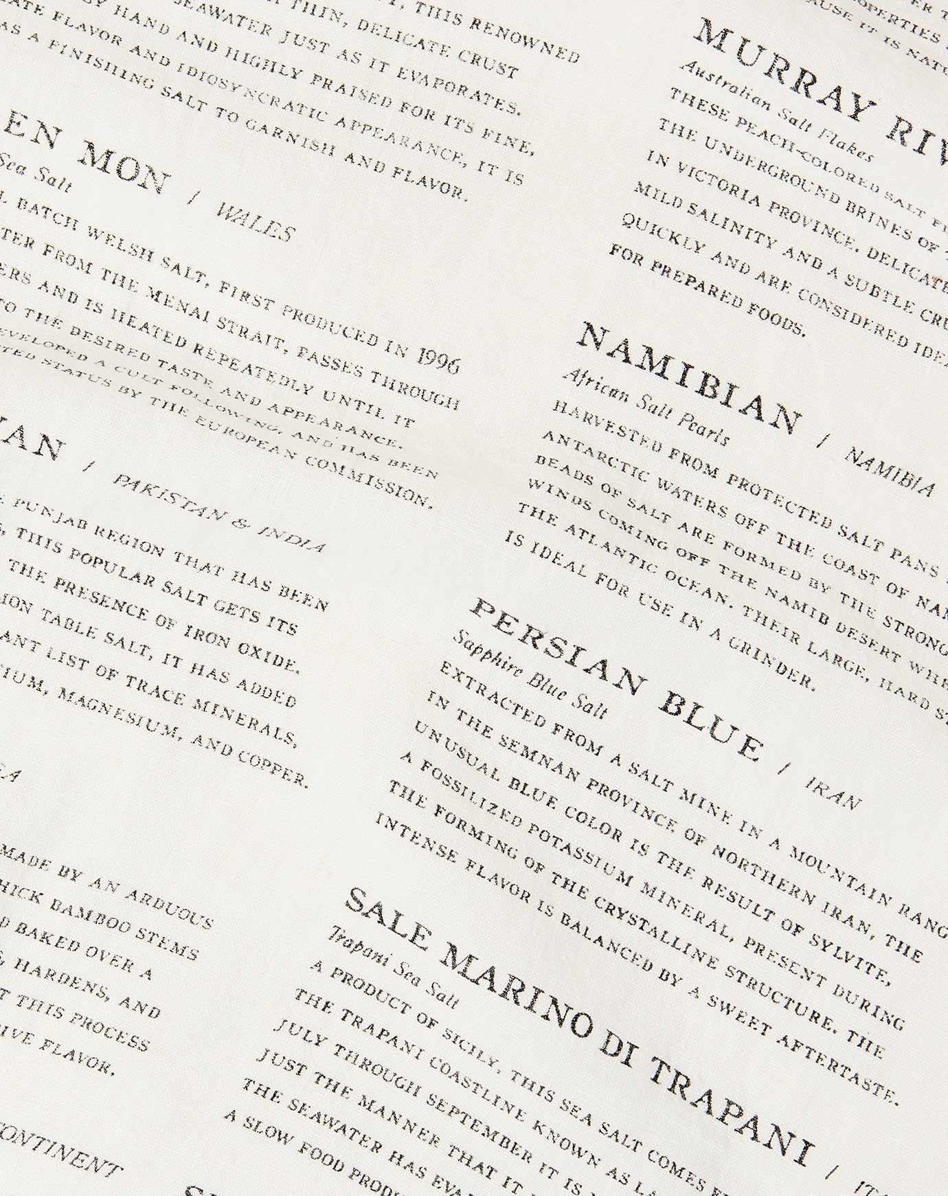 Sir Madam Salt of the Earth Tea Towel