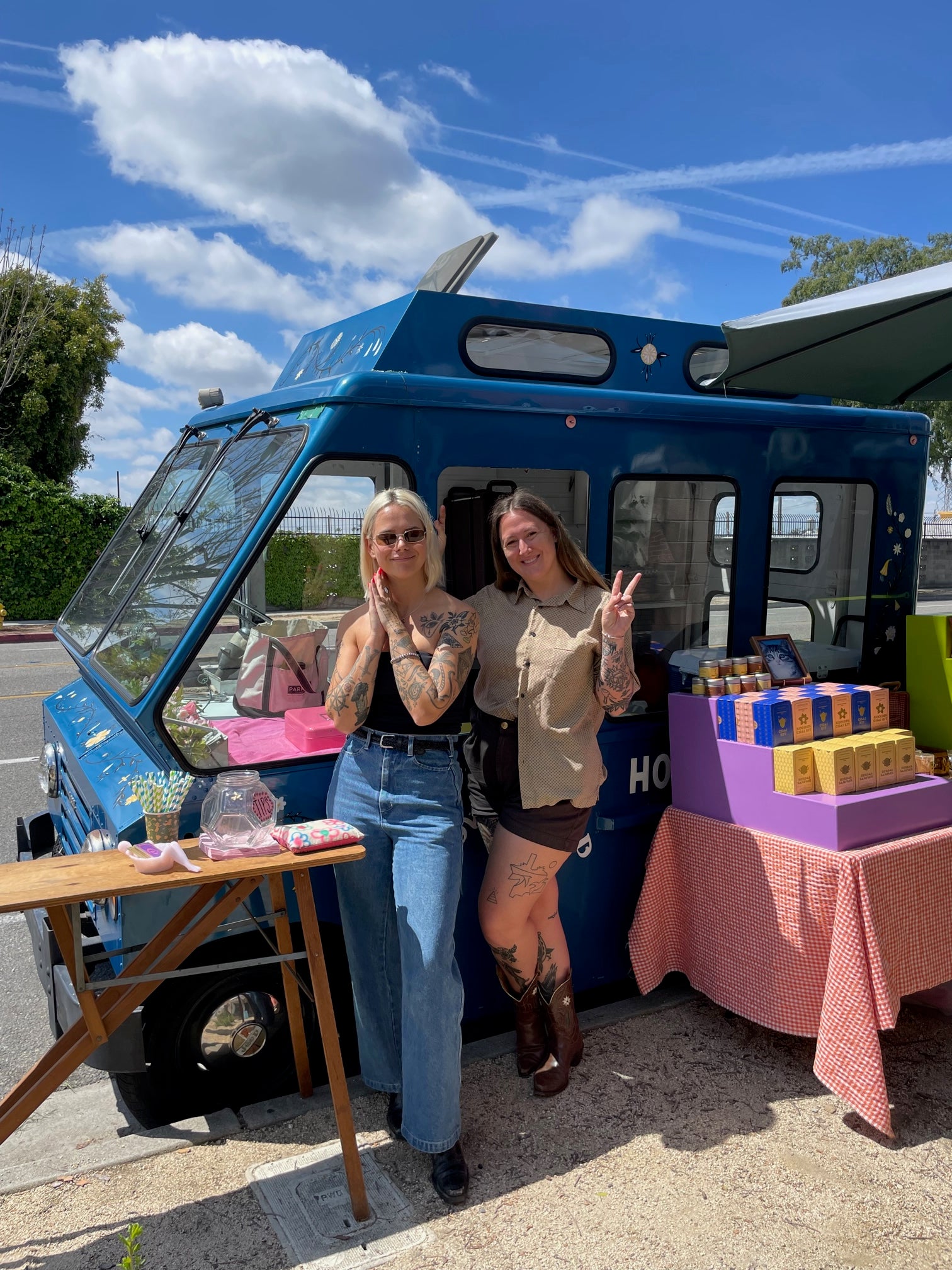 Karina and Kendall of Flowerhead Tea