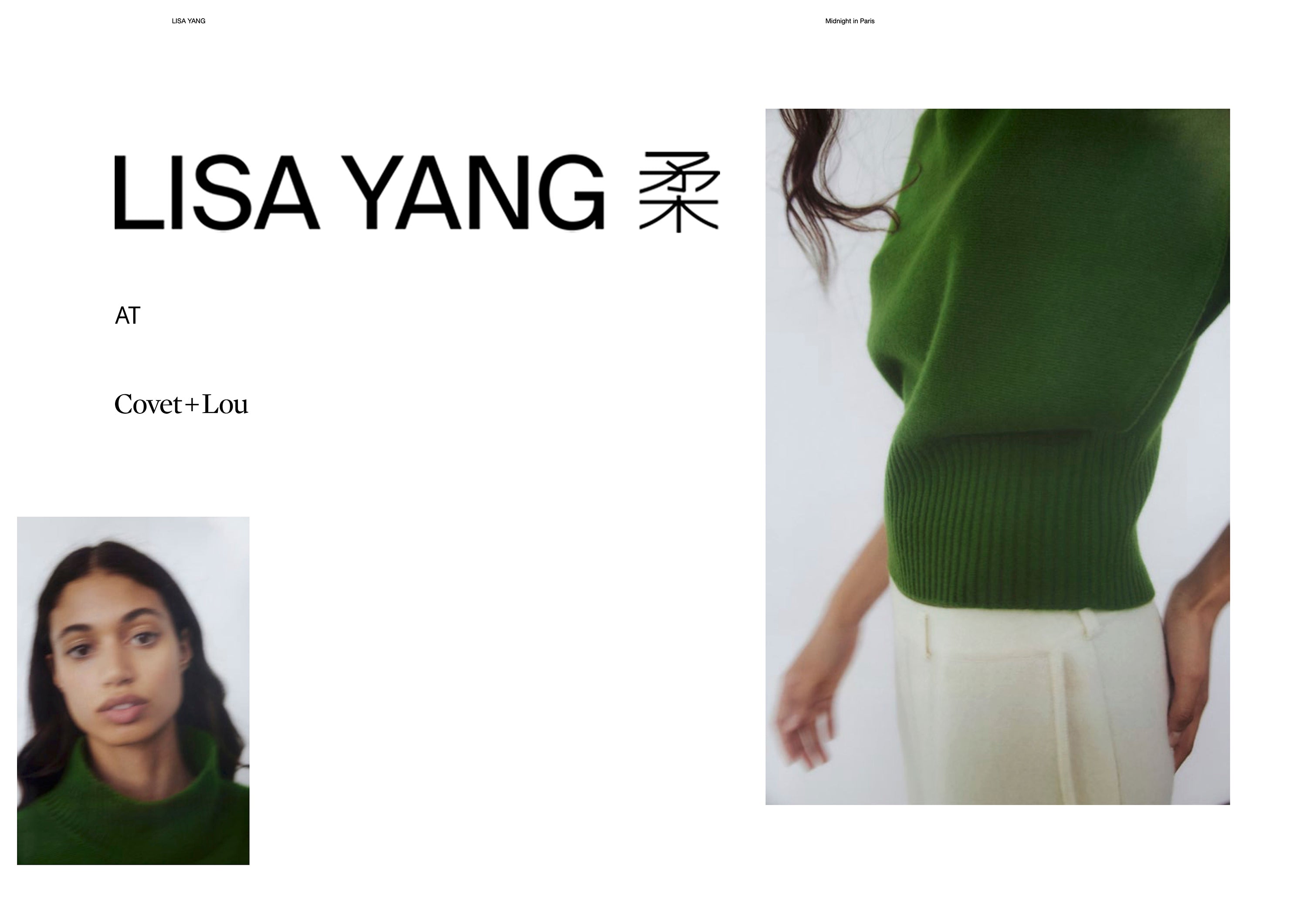 LISA YANG Trunk Show at COVET + LOU