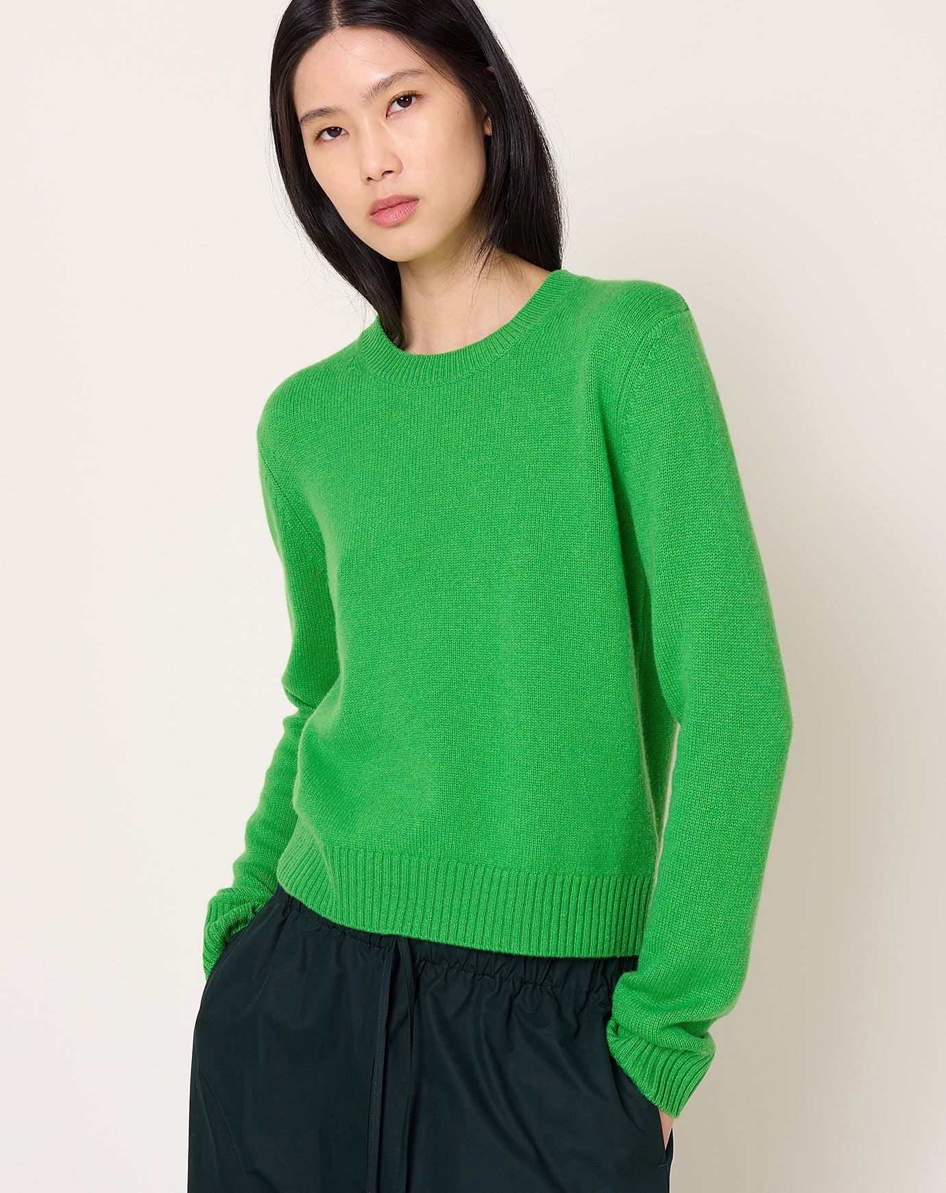 Lisa Yang Mable Sweater in Basilico