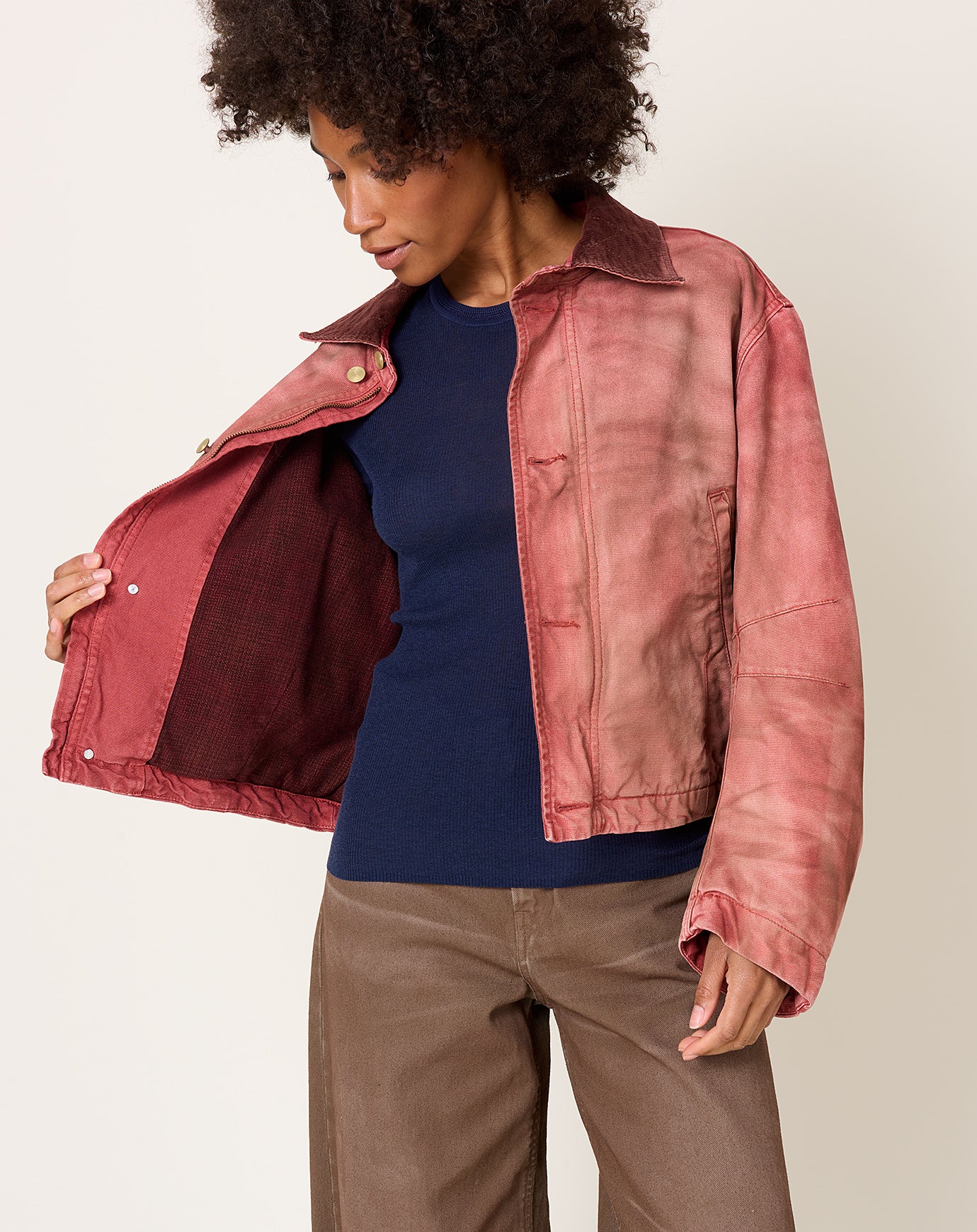 6397 Flight Jacket in Cinnamon